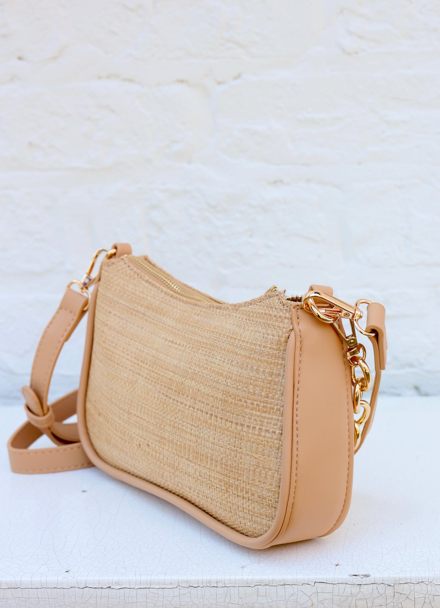 Joan Crossbody Natural Tan