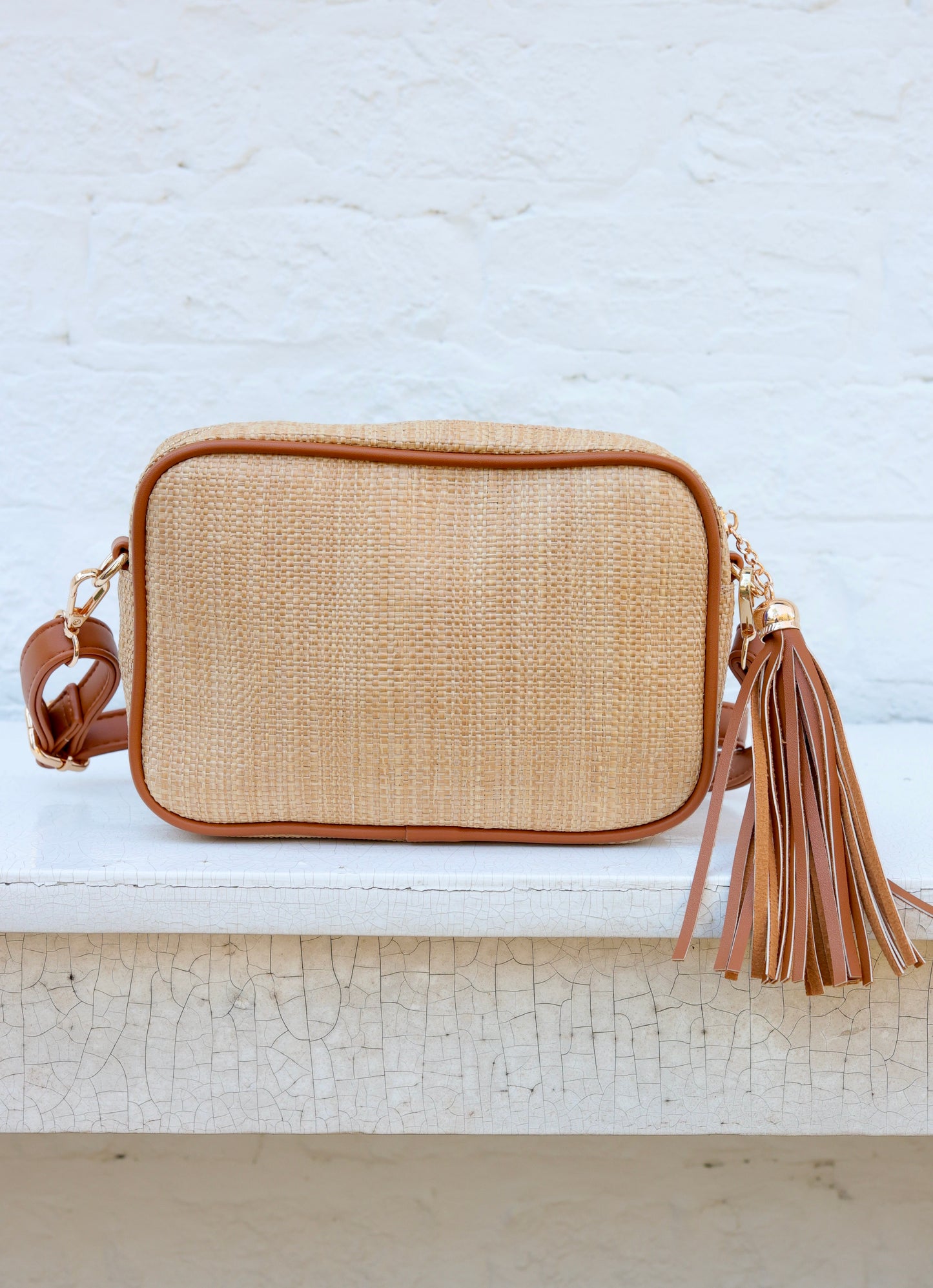 Margoe Crossbody Natural Camel