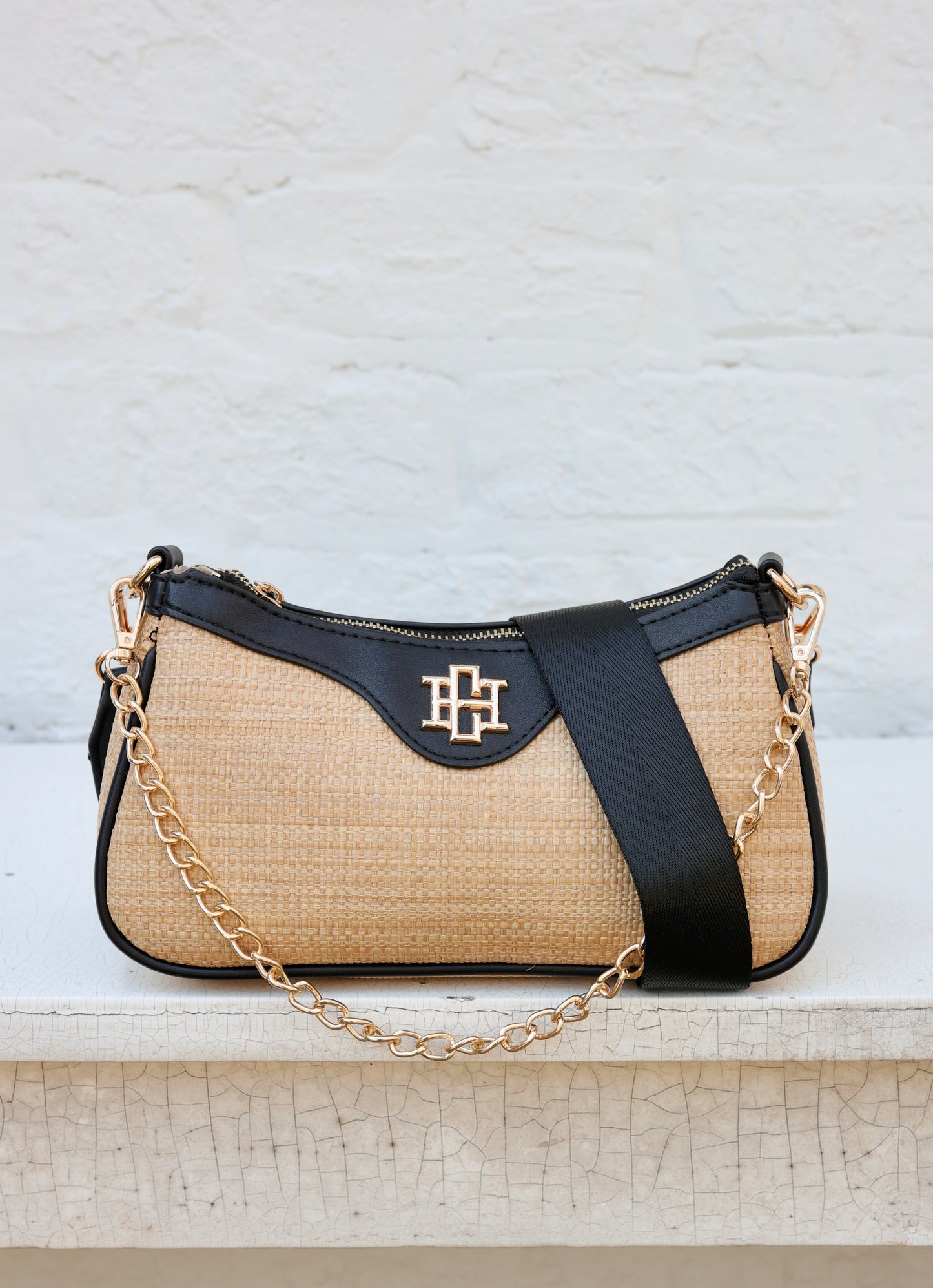 Gianna Crossbody Natural Black