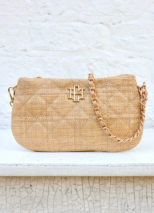 Livi Crossbody Natural Quilted LQ