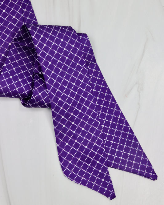 Serafina Scarf Purple White