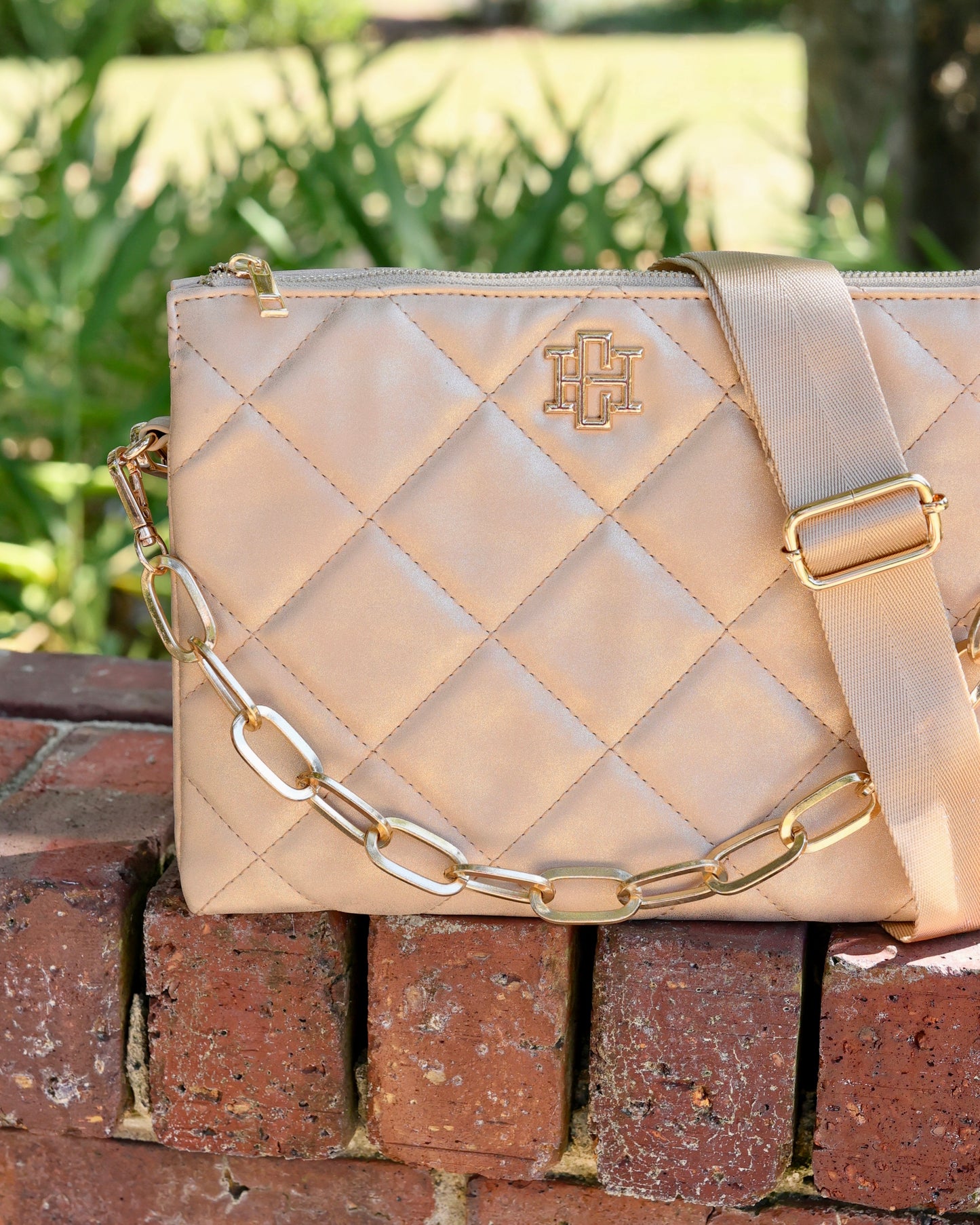 Ariana Crossbody - Gold Shimmer LD