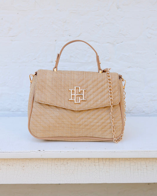 Sinclair Quilted Crossbody Natural VQ