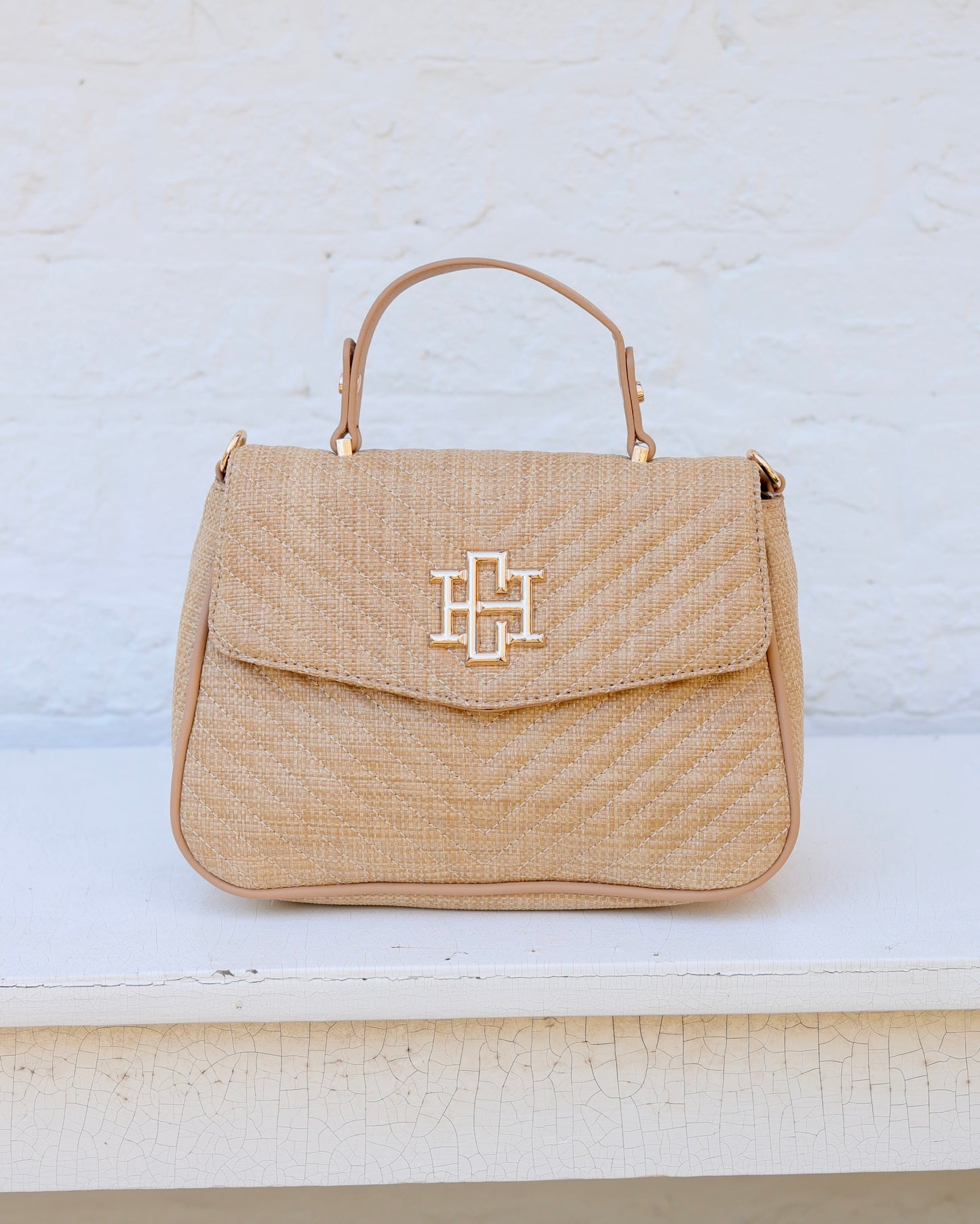 Sinclair Quilted Crossbody Natural VQ