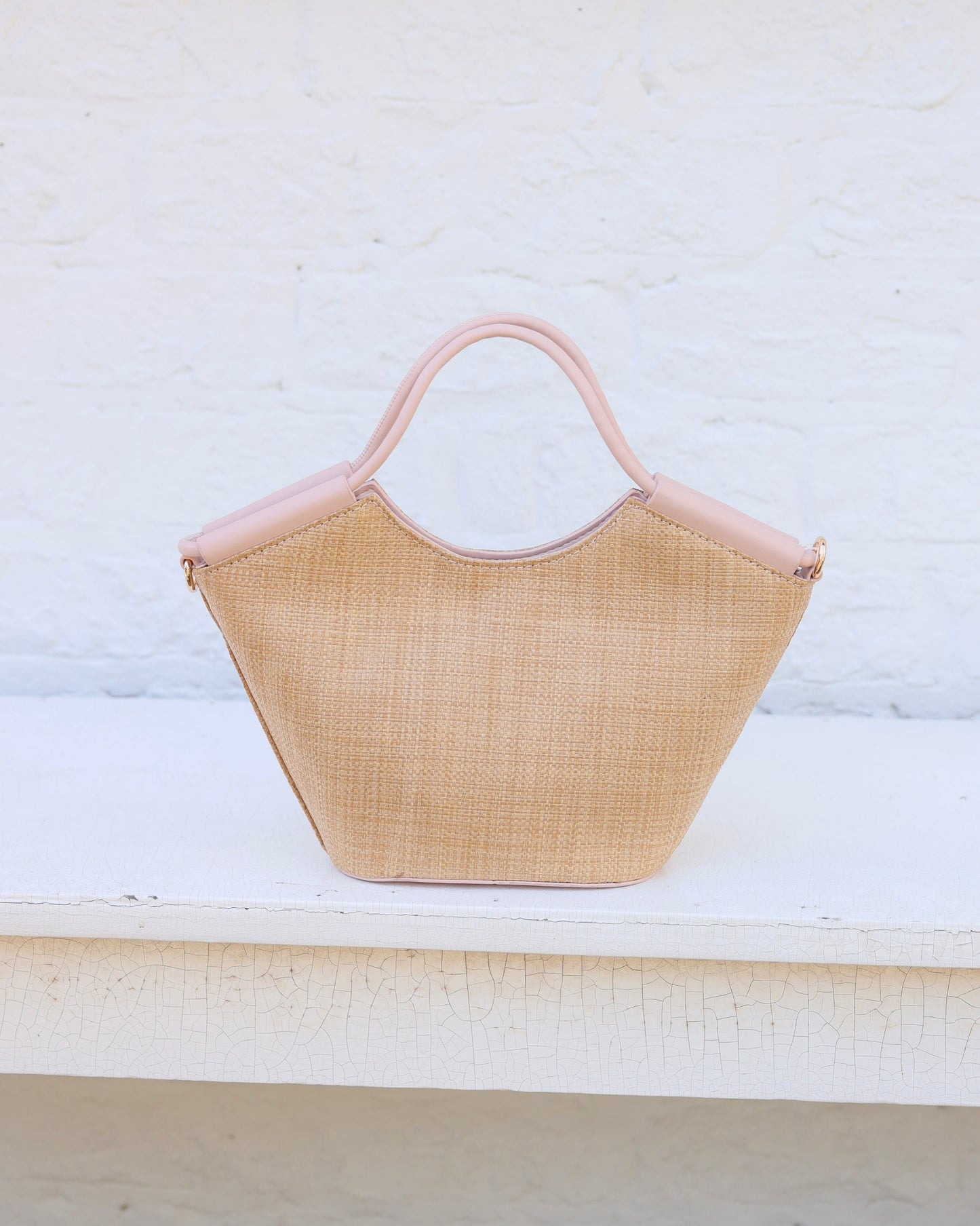 Leland Mini Tote Natural Blush
