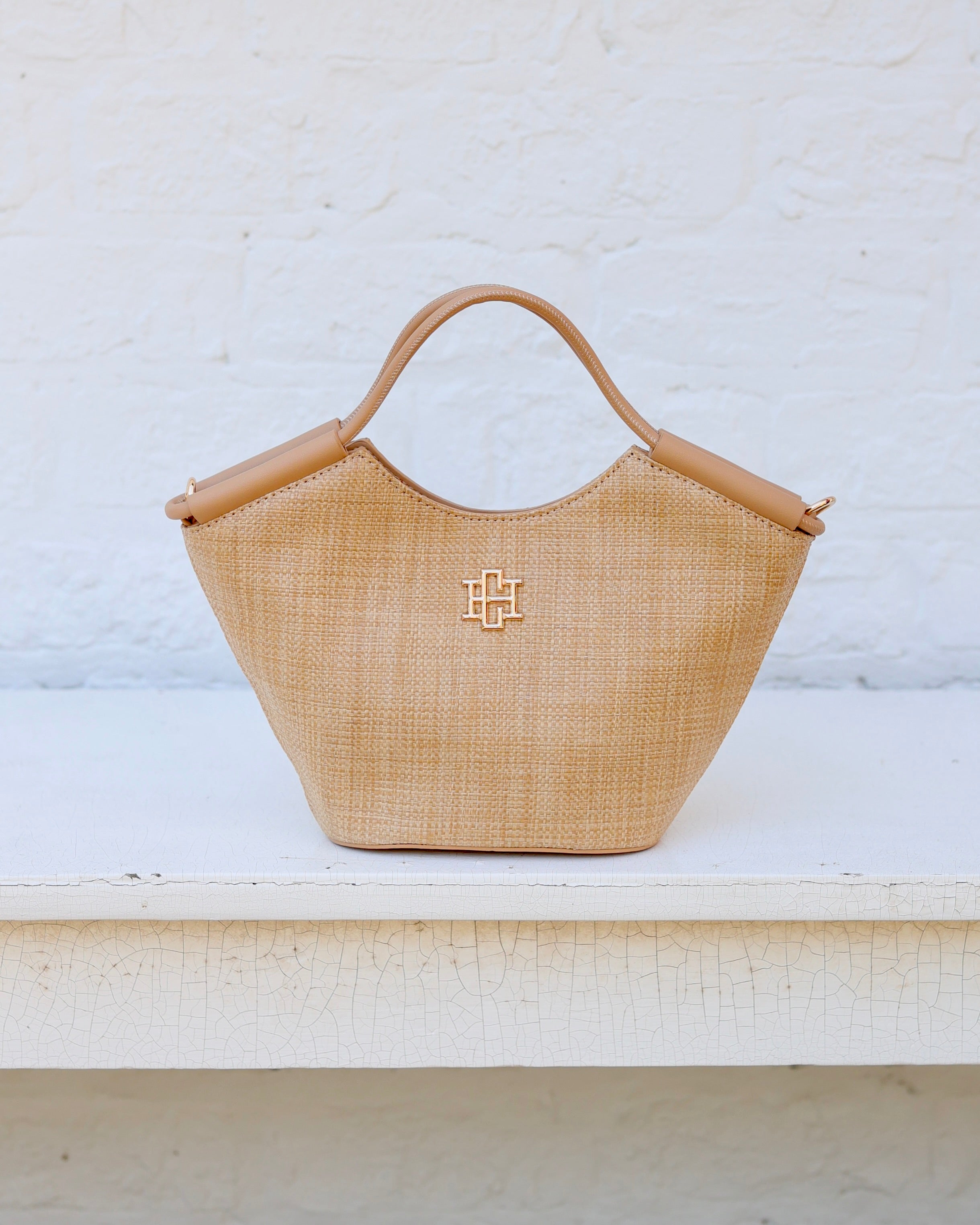 Leland Mini Tote Natural – Caroline Hill
