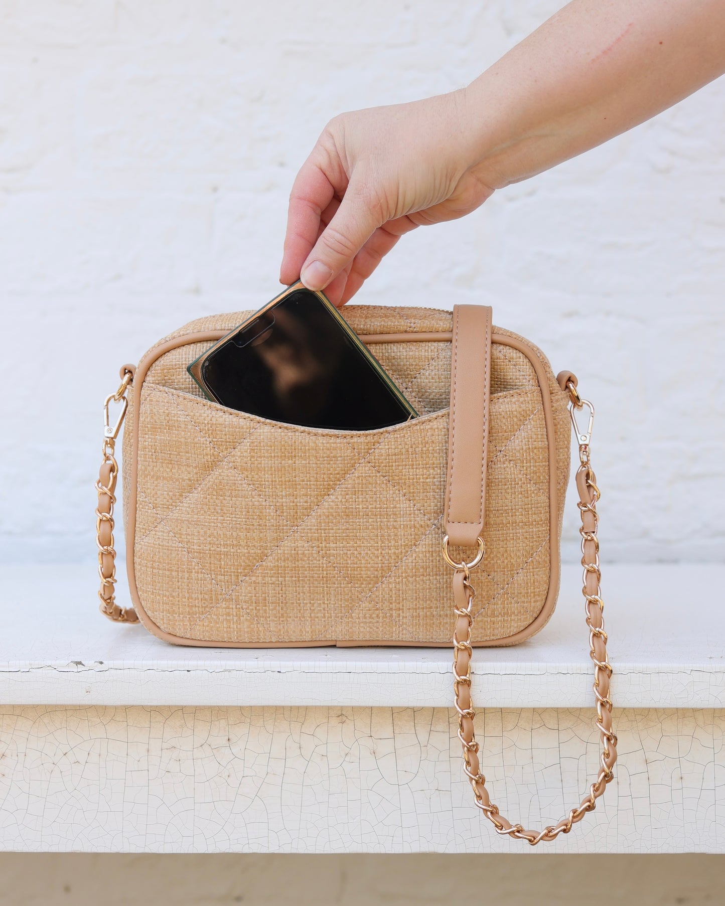 Fiona Crossbody Natural LD