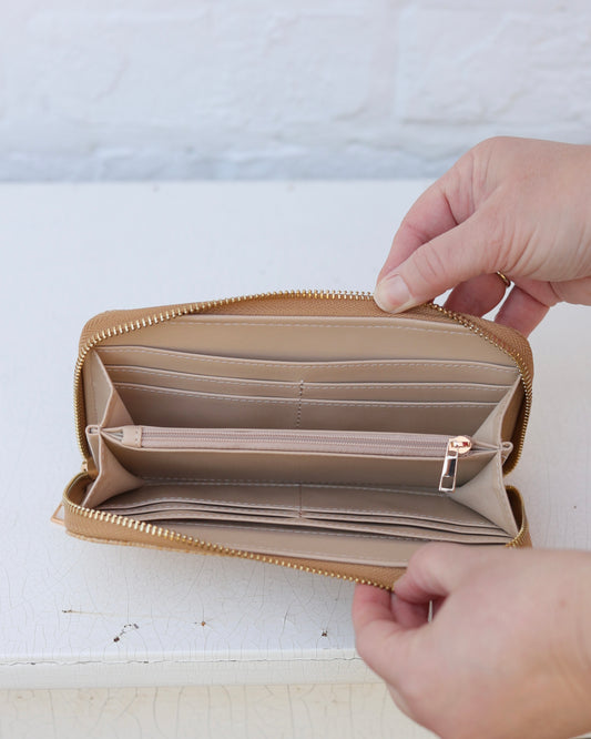 Penelope Wallet Natural
