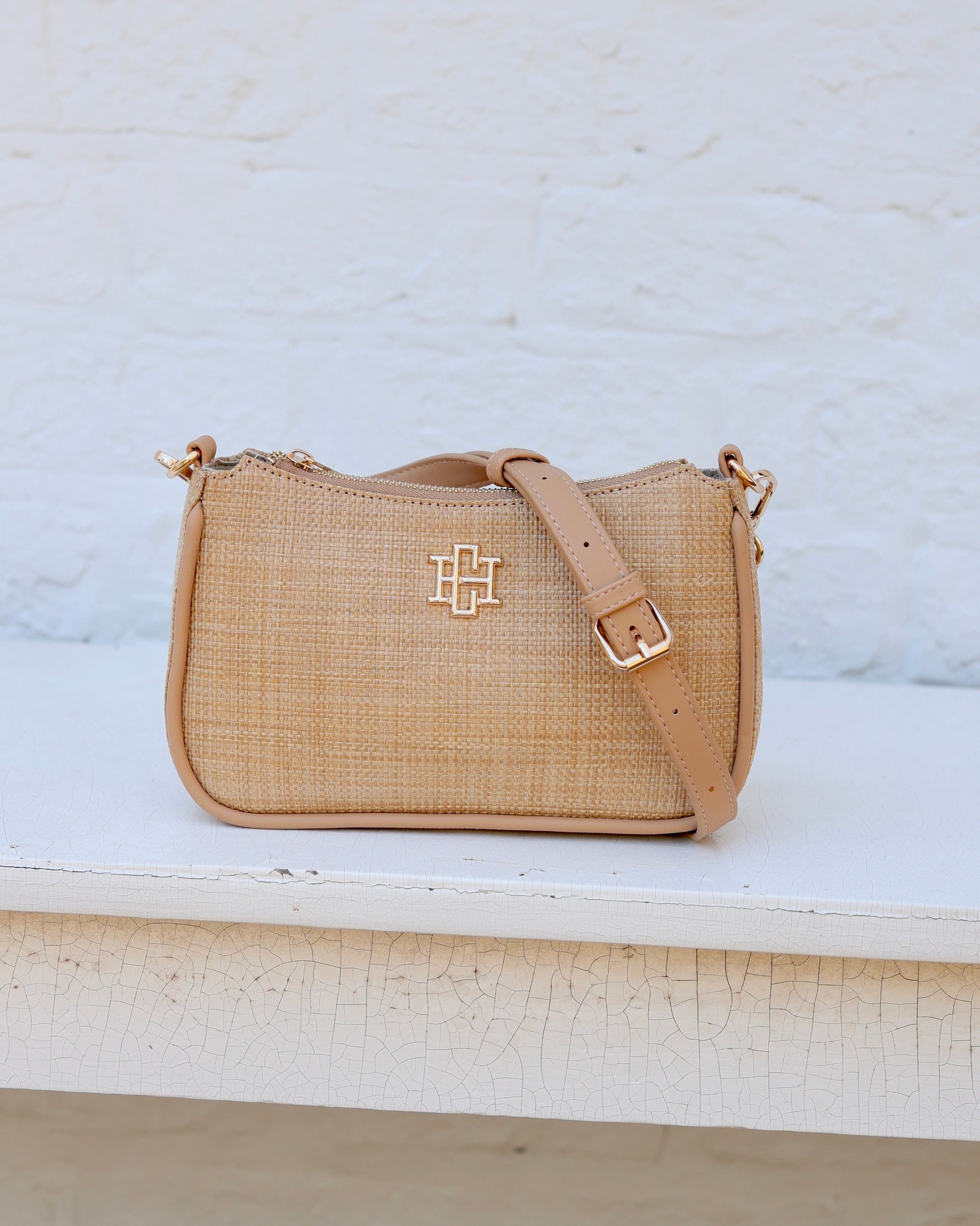 Joan Crossbody Natural – Caroline Hill