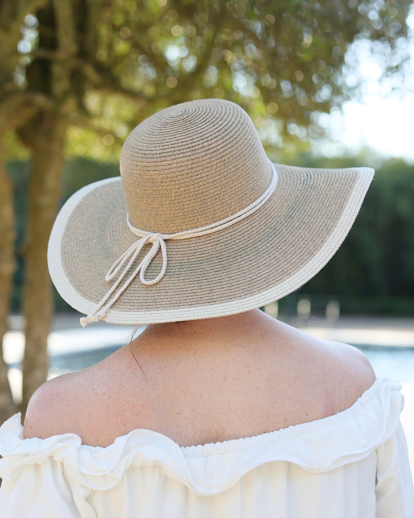 Georgetown Two Tone Hat Natural