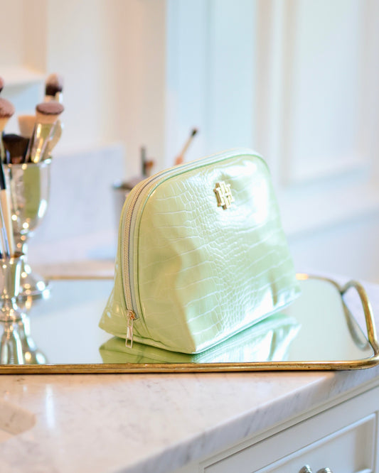 Capri Large Pouch Lime EC