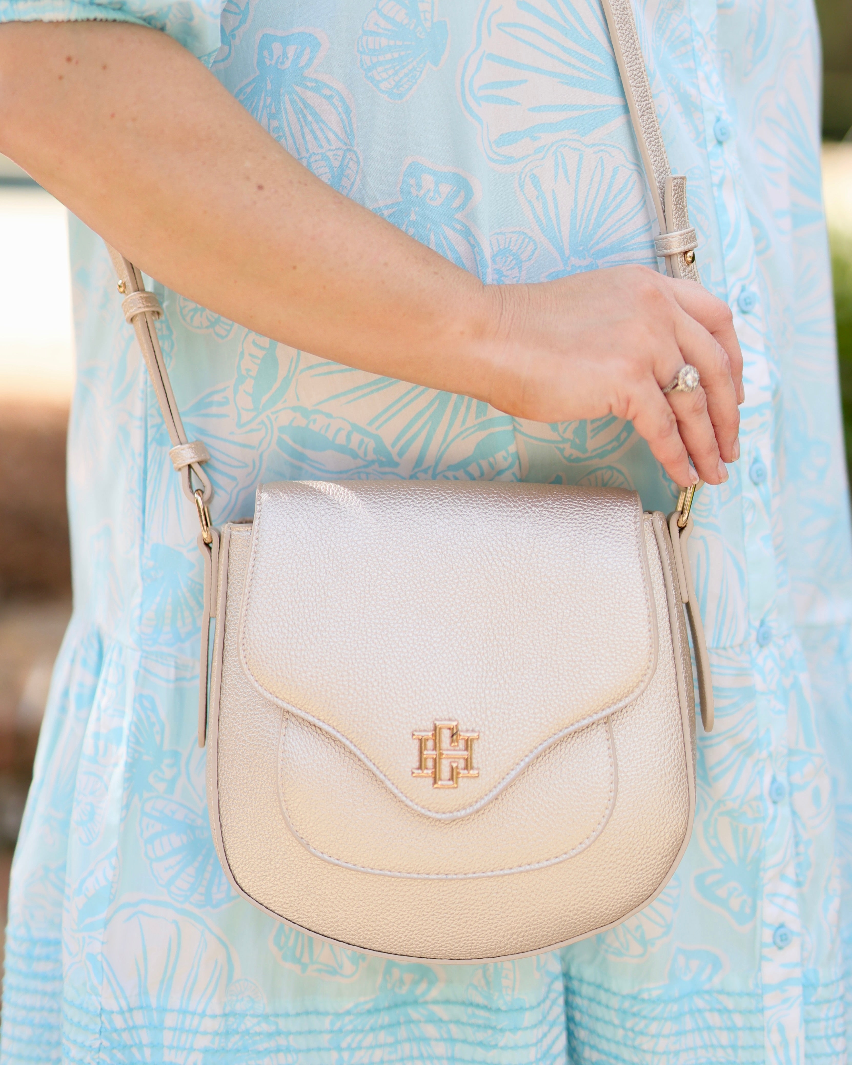 Sasha Handbag Pearl – Caroline Hill