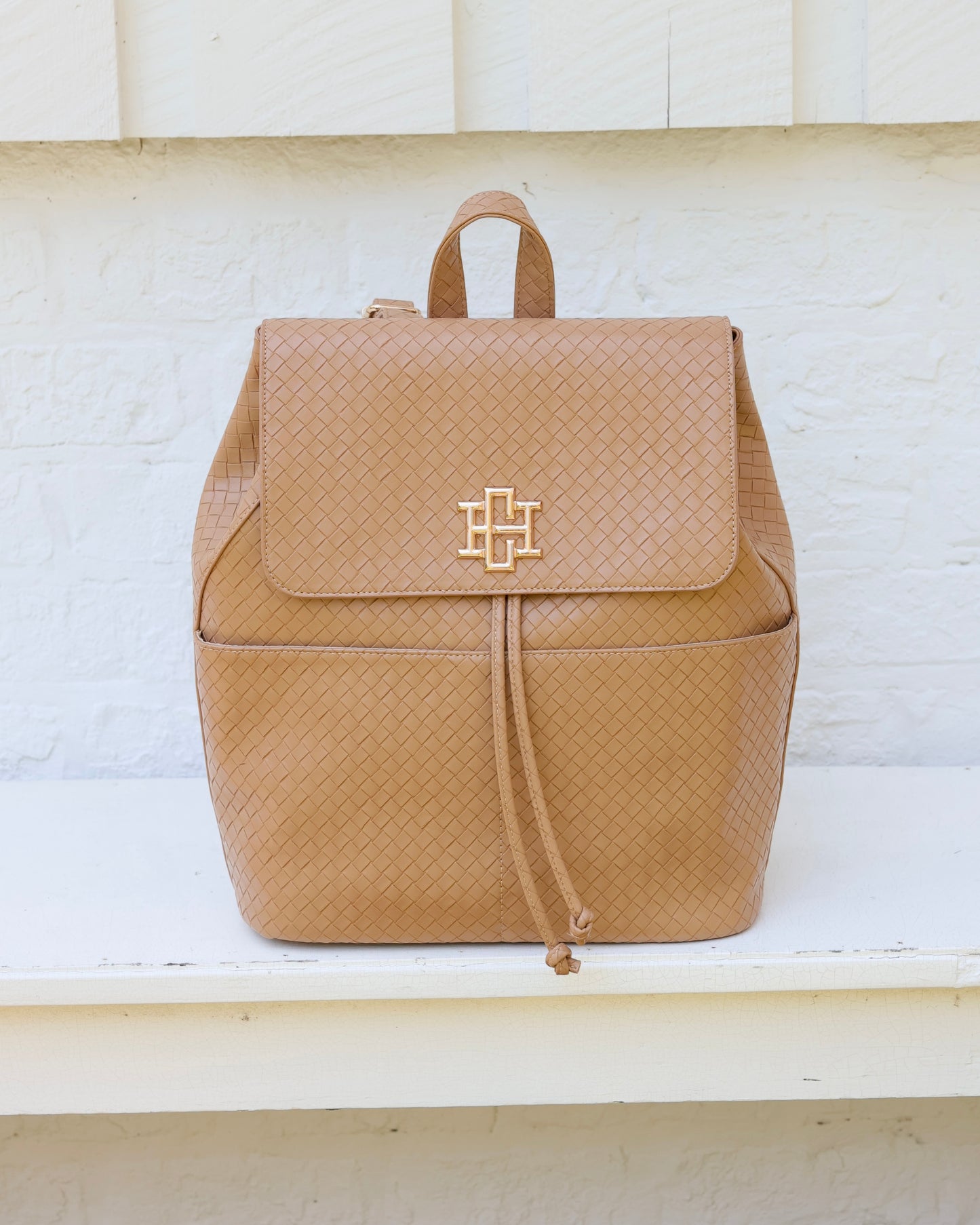 Bennett Backpack Woven Tan