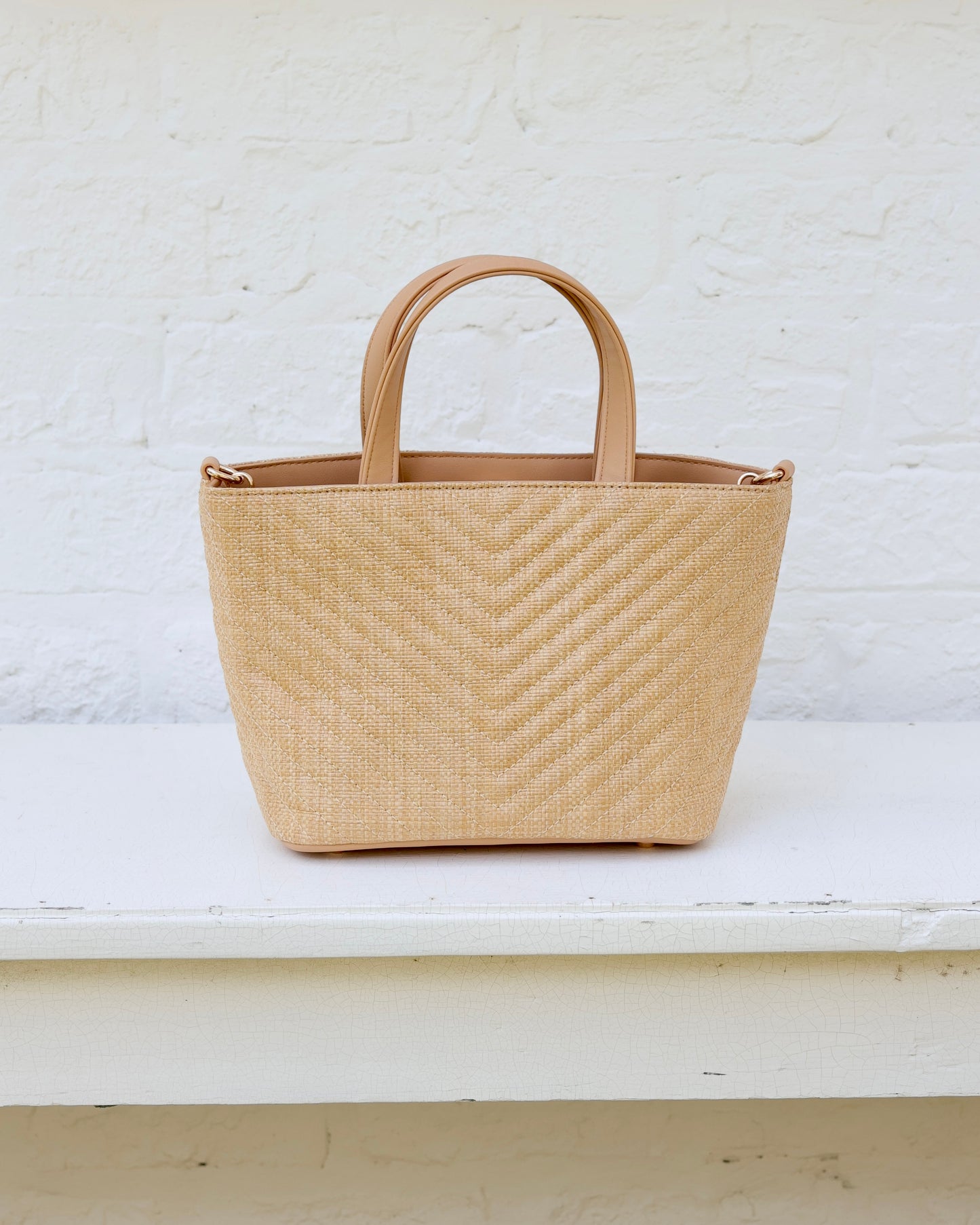 Maren Mini Tote Natural VQ