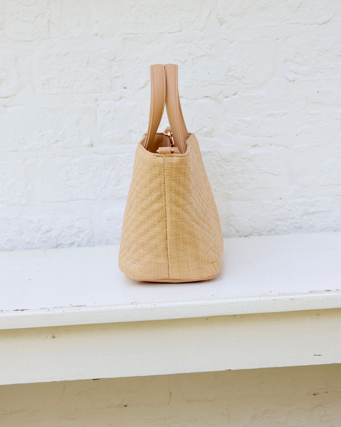 Maren Mini Tote Natural VQ