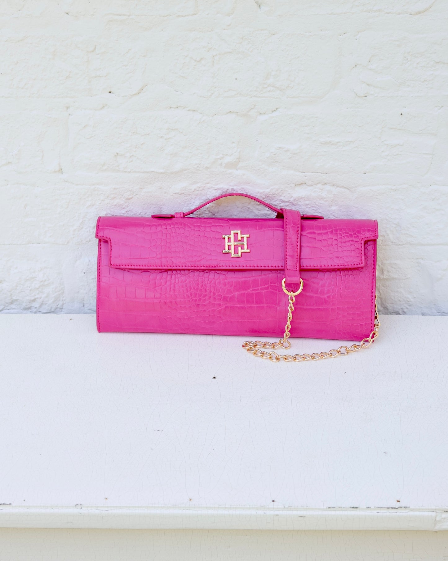 Betty Clutch Hot Pink EC