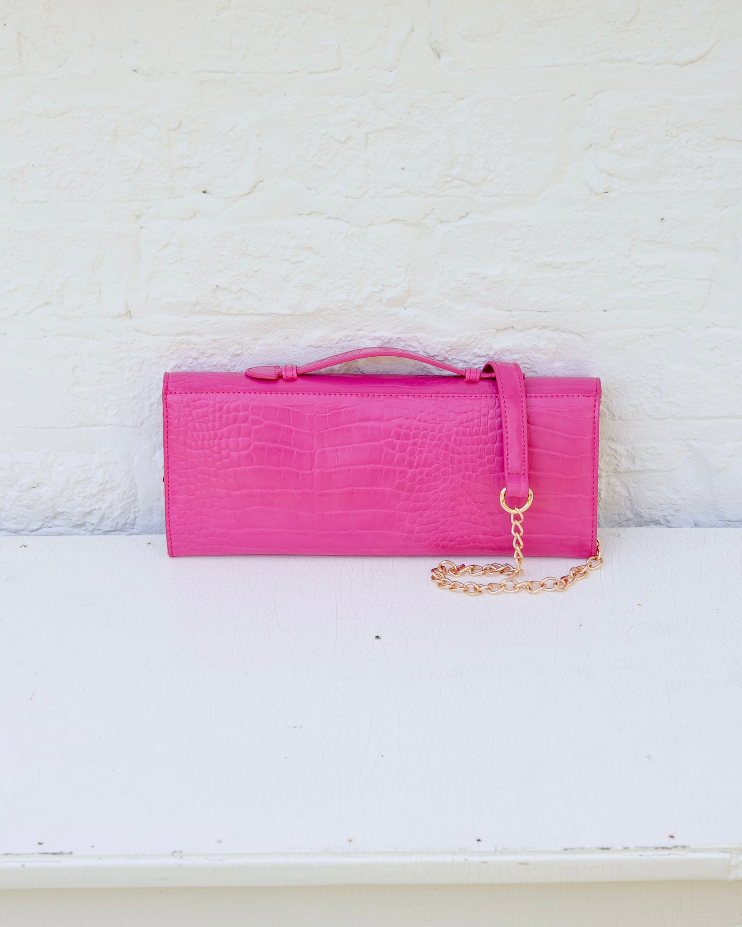 Betty Clutch Hot Pink EC