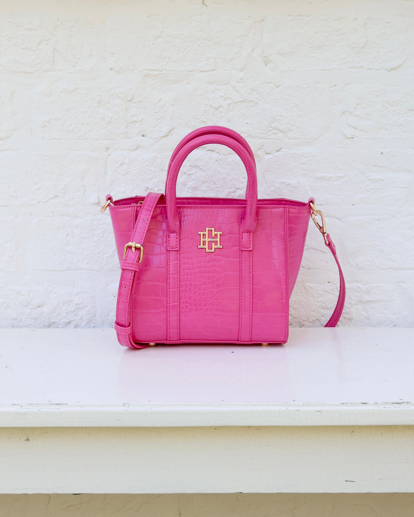 Merritt Mini Tote Hot Pink EC