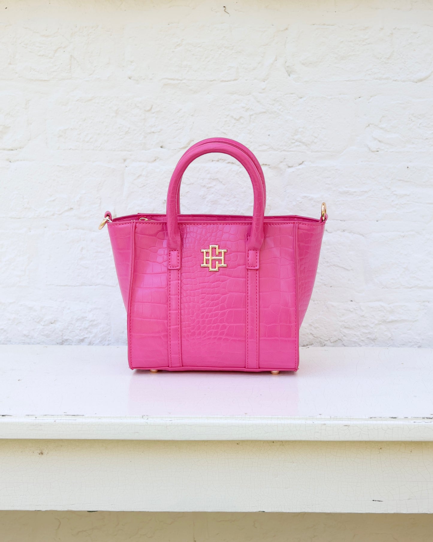 Merritt Mini Tote Hot Pink EC