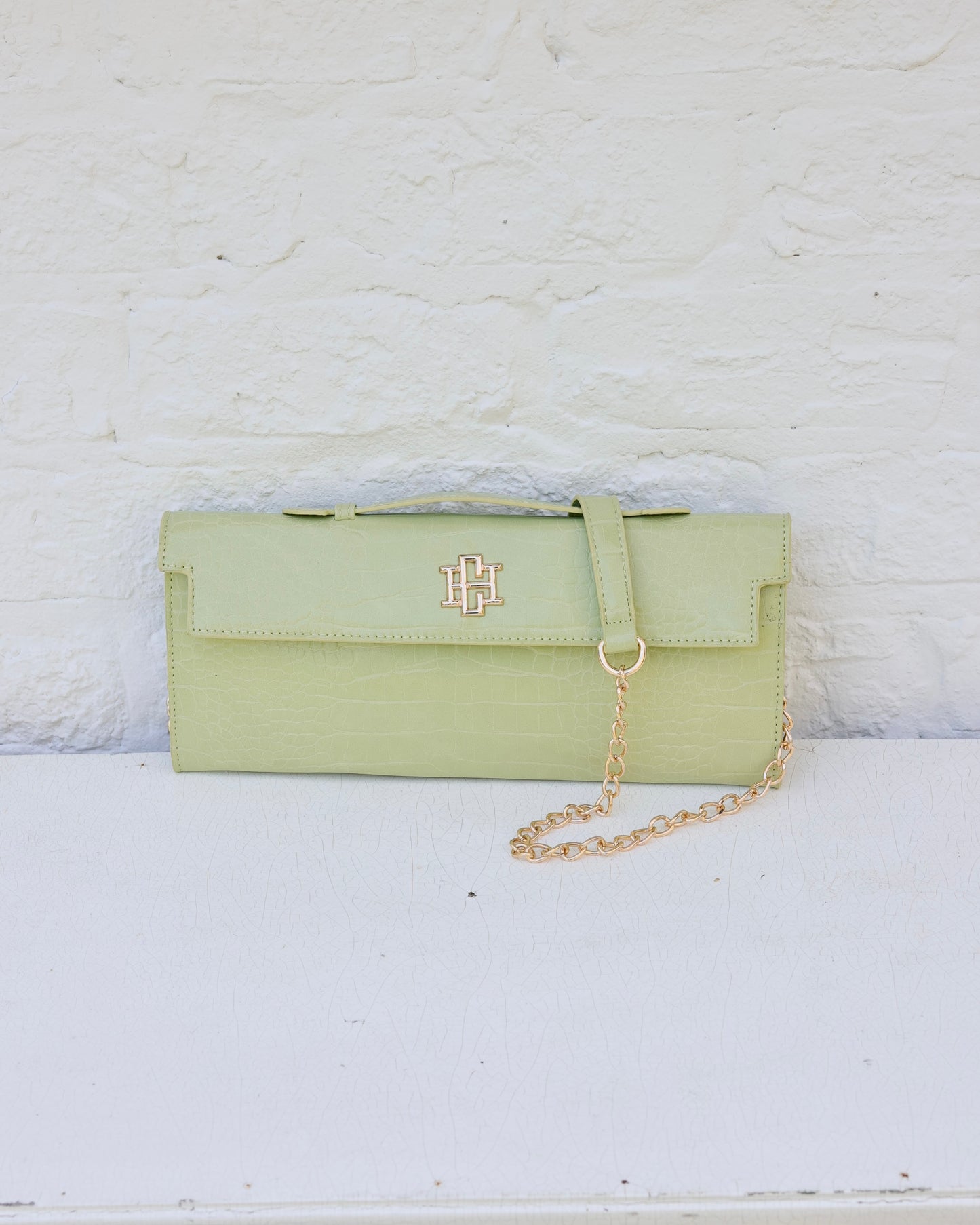 Betty Clutch Lime EC