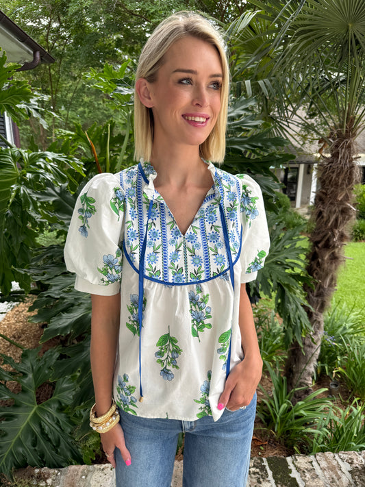 Tilden Printed Top