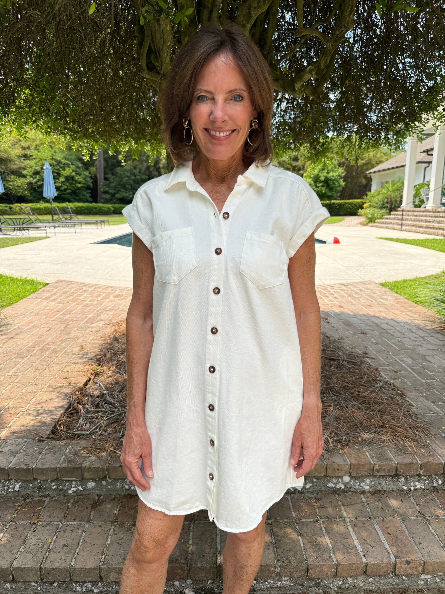 Magic Mollie Button Down Dress