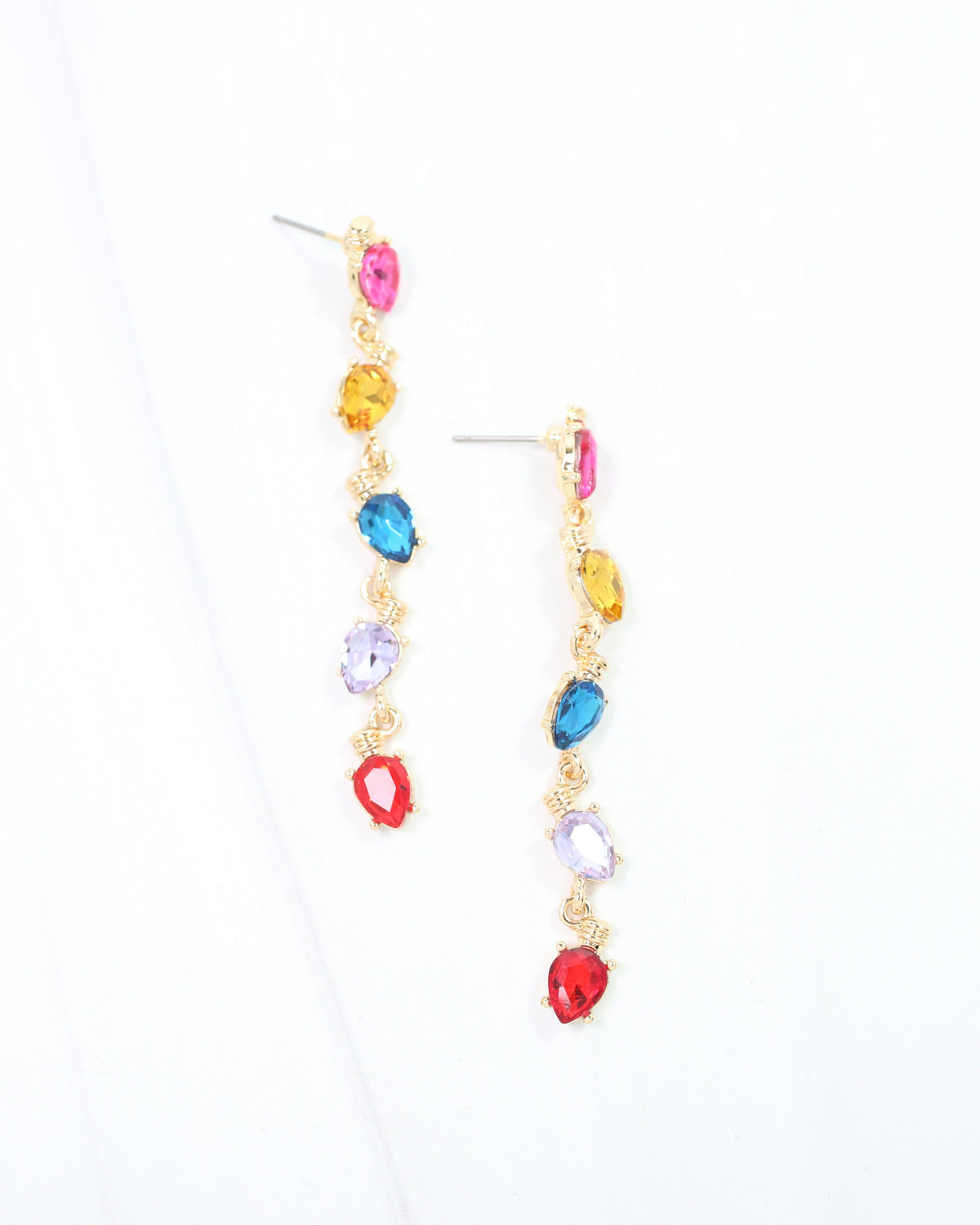 Light Party Dangle Earring Multi