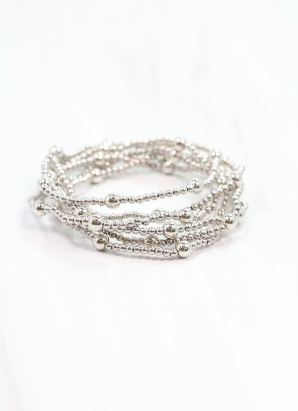 Rockwall Bracelet Set SILVER