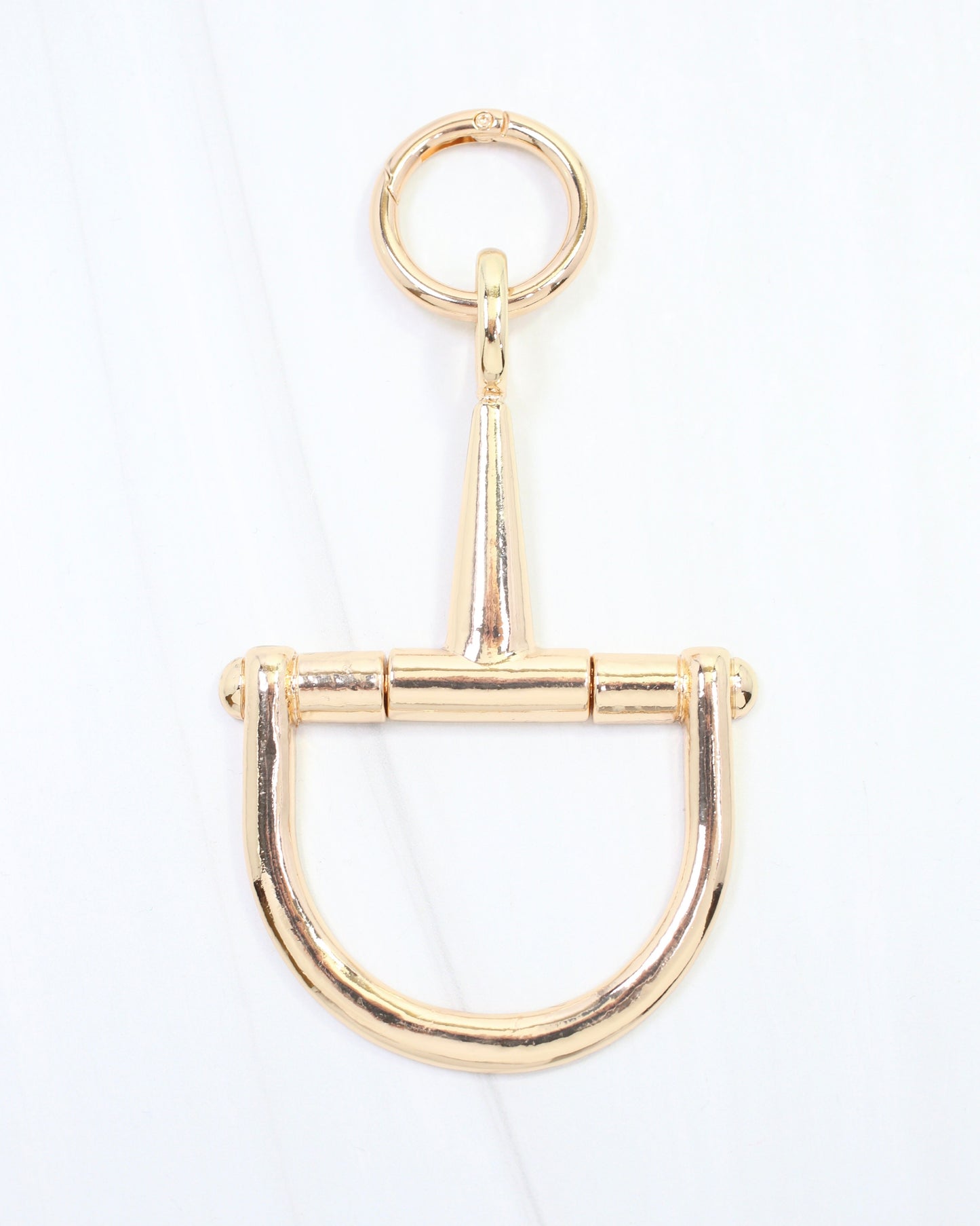 Abderdeen Horsebit with Clip Gold
