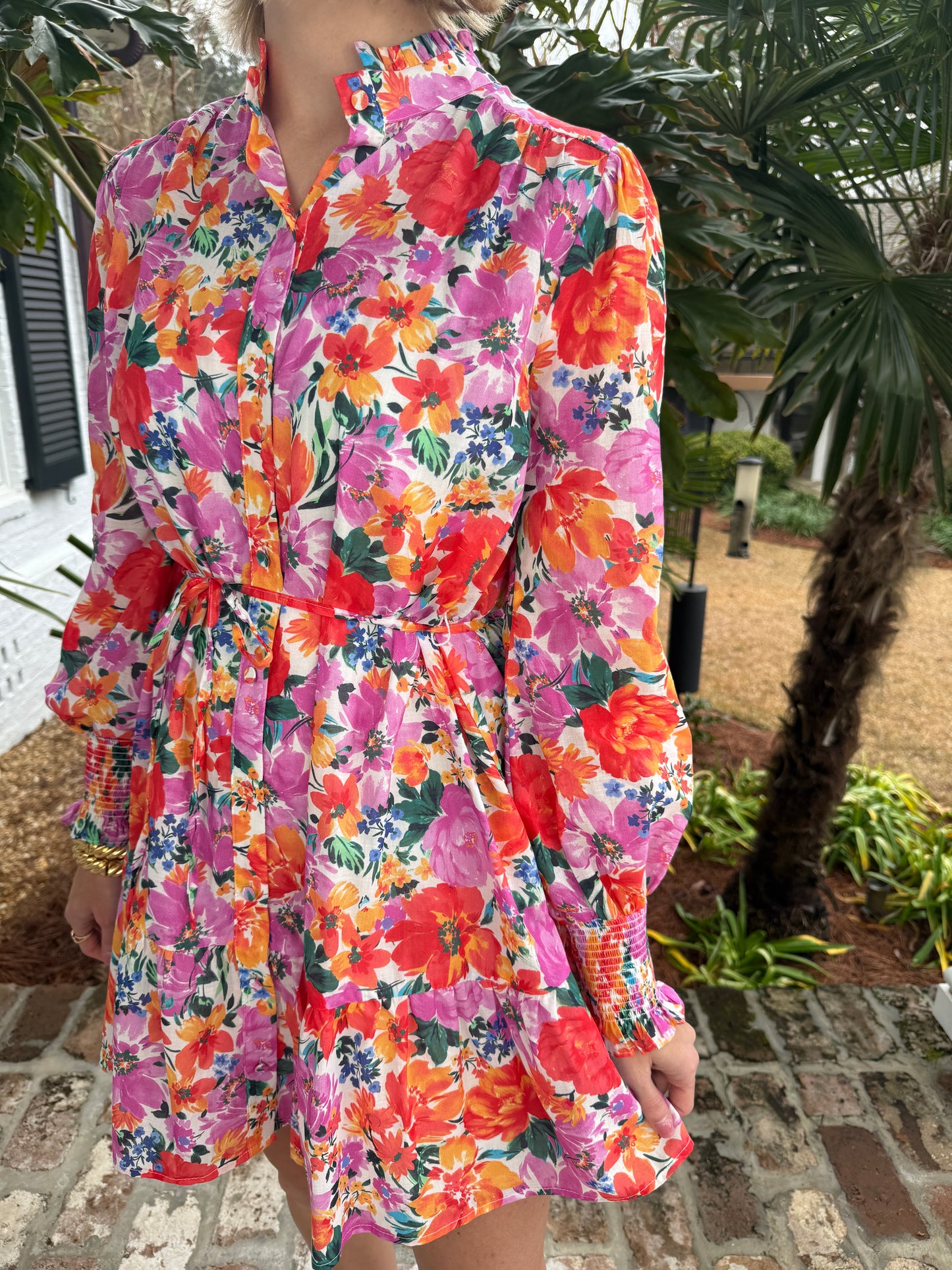 Admirable Glance Floral Print Dress