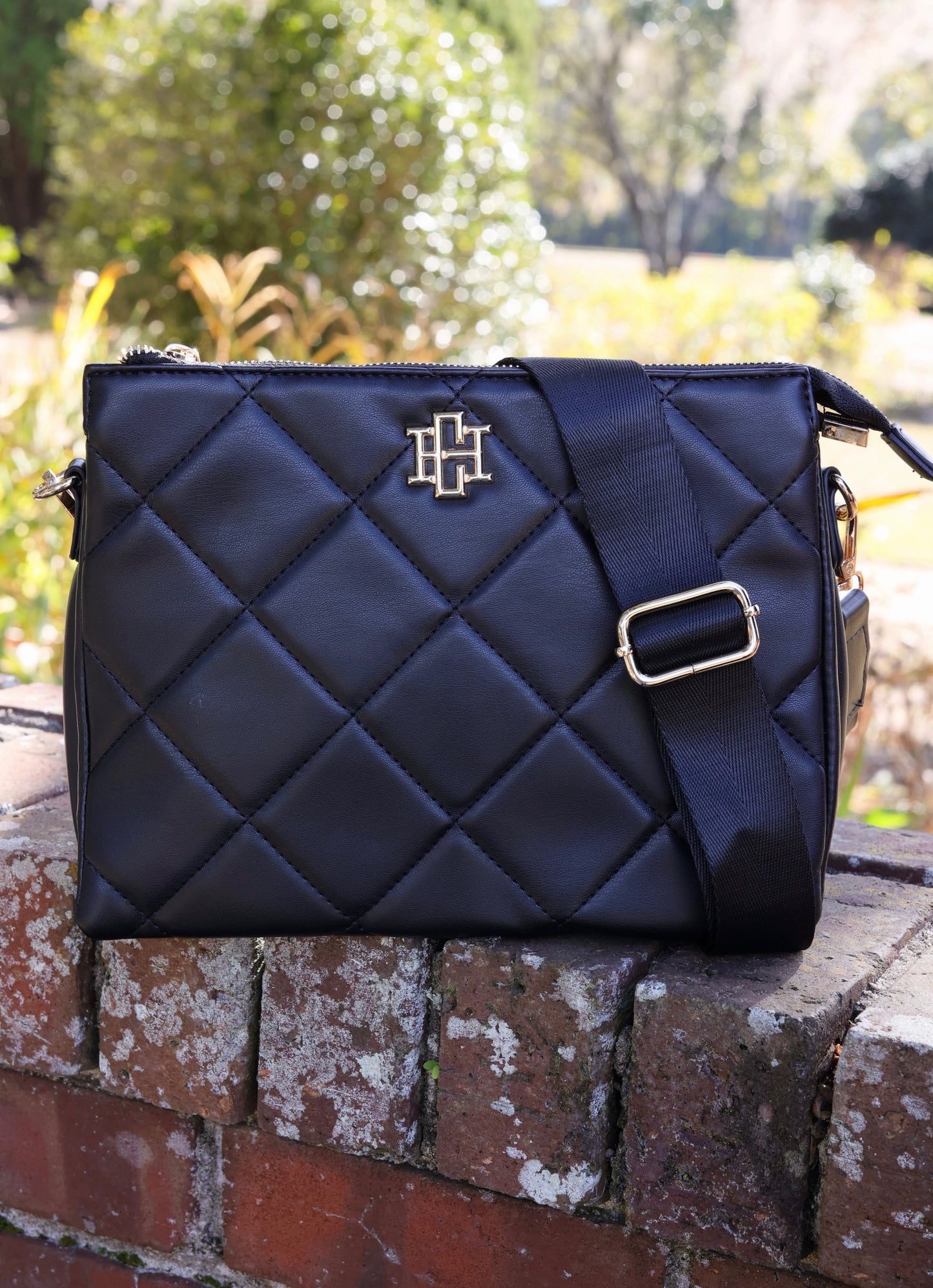 Ariana Crossbody Black Quilted LD