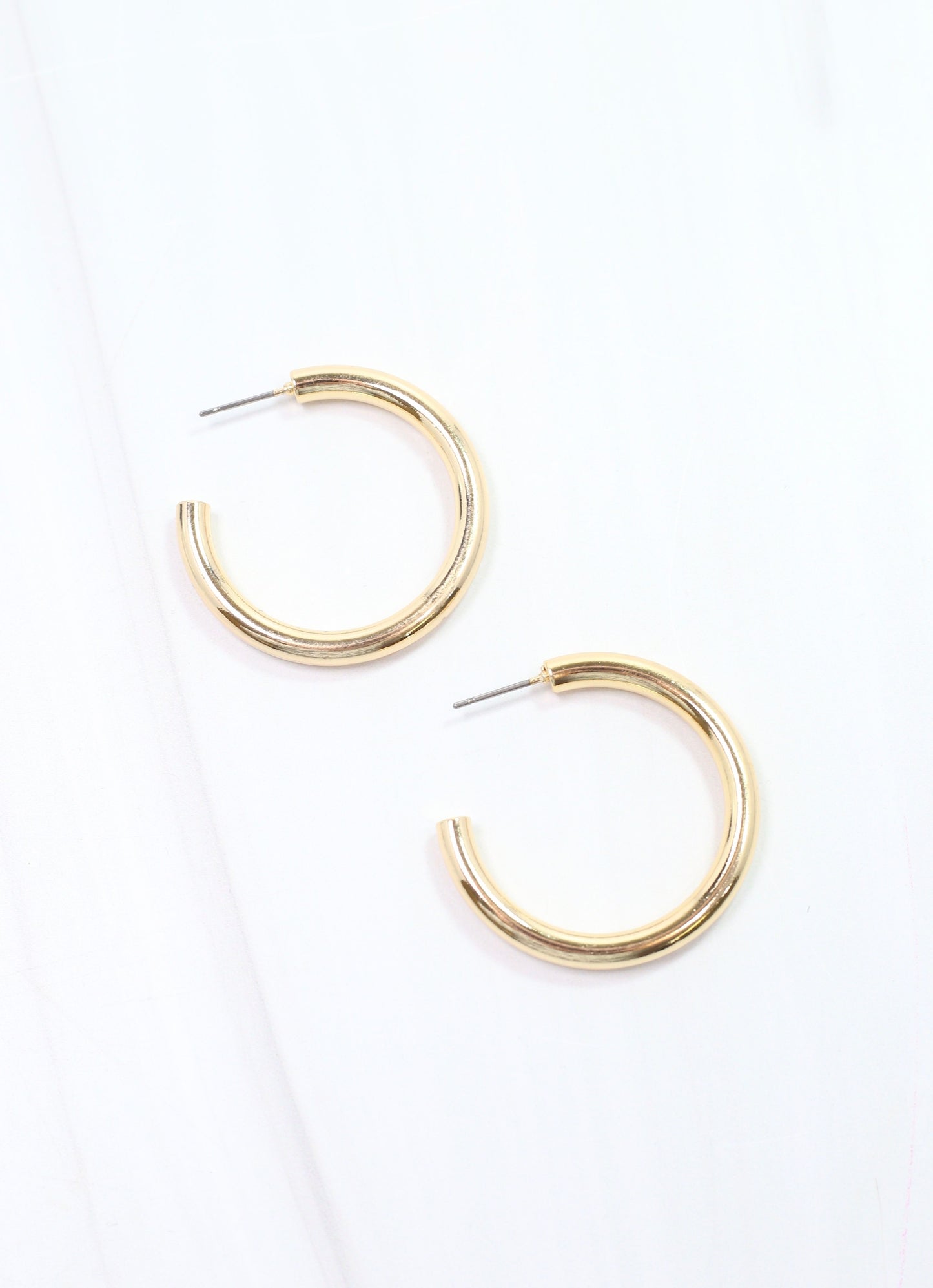 Nataliuh Hoop Earring Shiny Gold