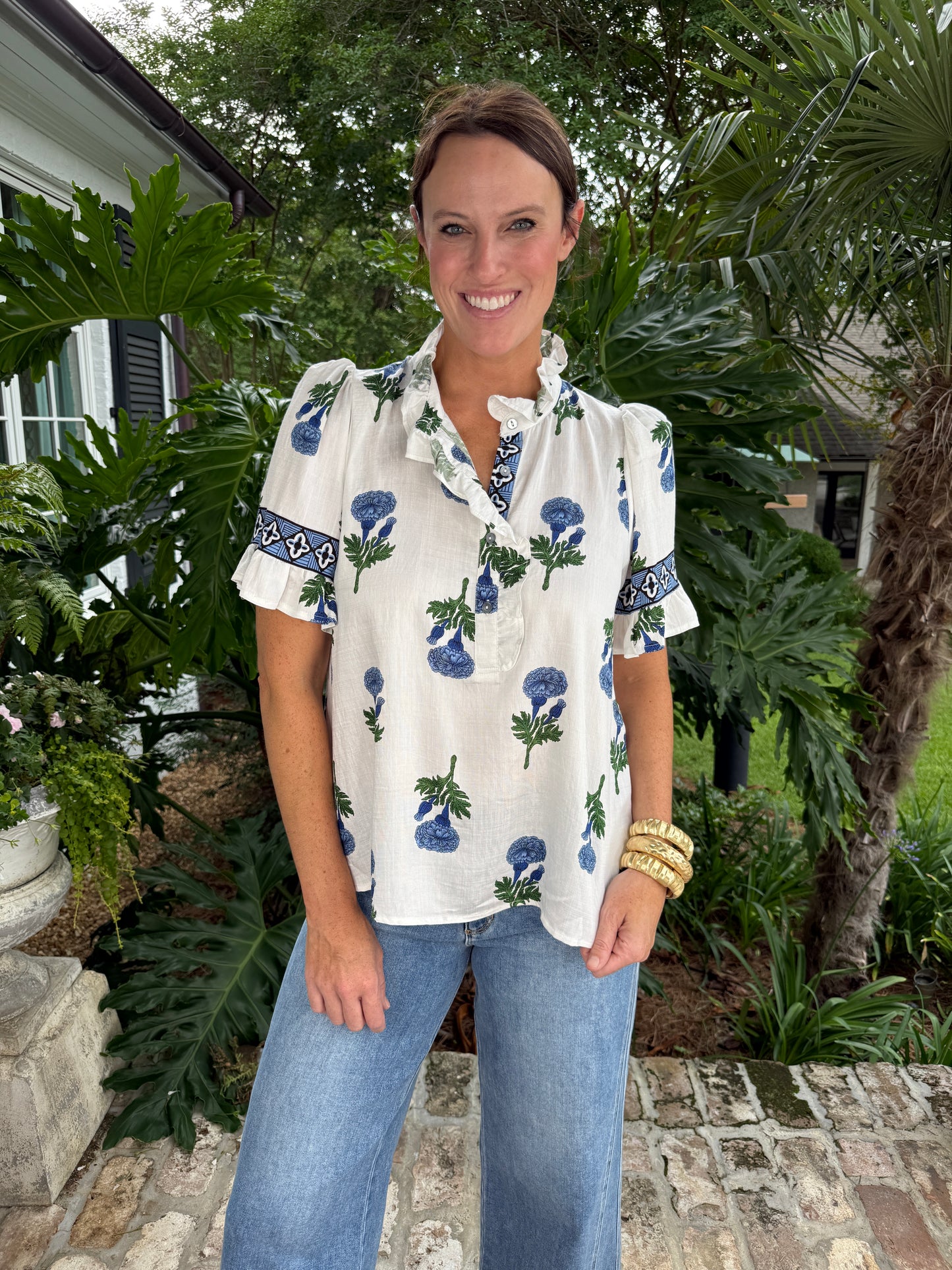 Whitford Floral Top