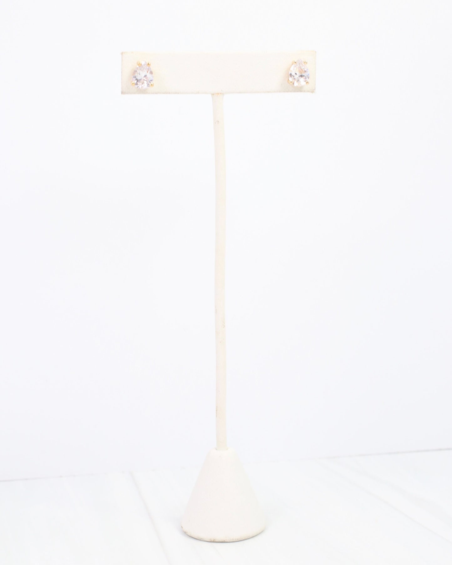 Alexander CZ Post Earring WR Gold