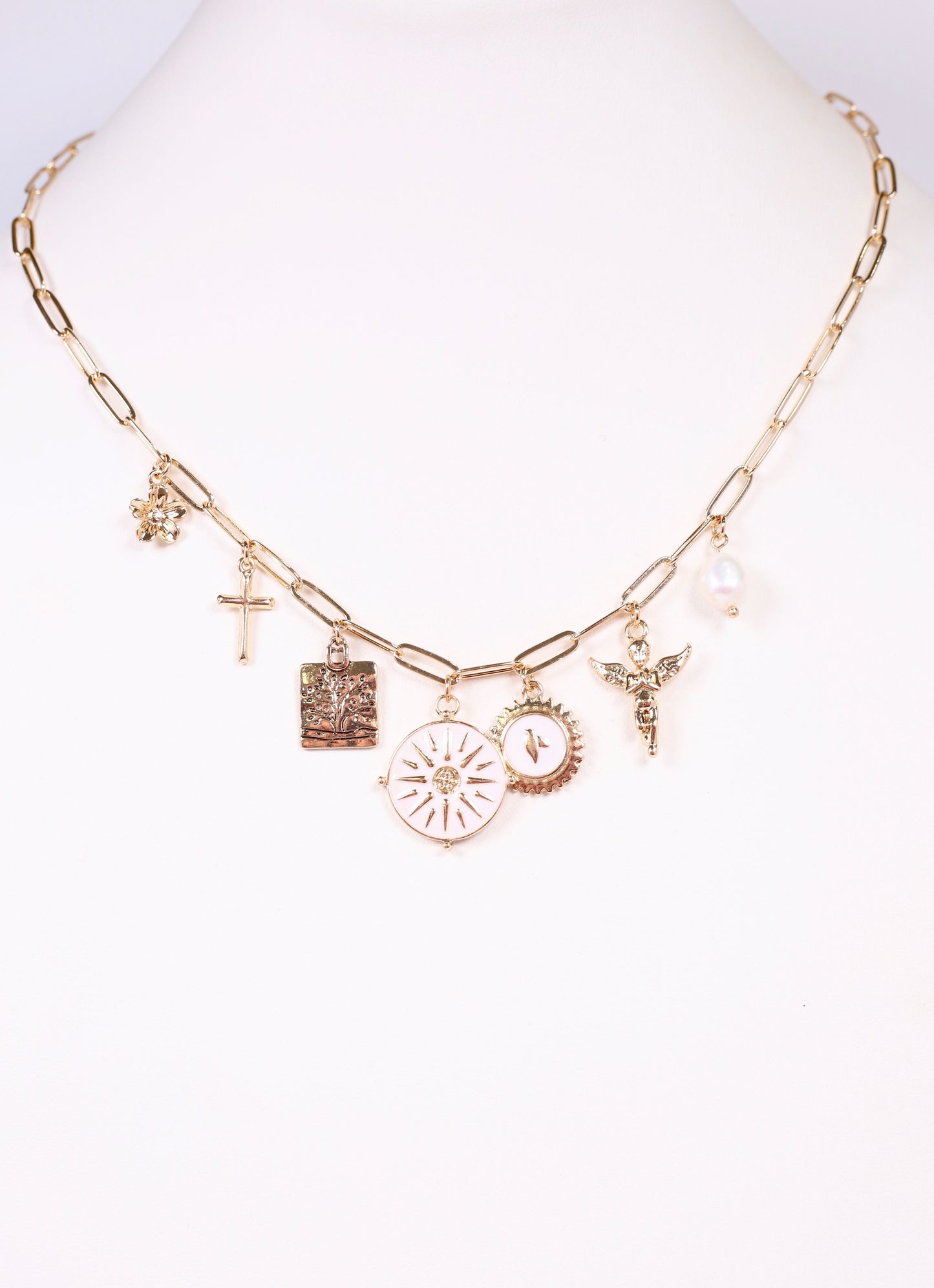 Diana Charm Necklace GOLD