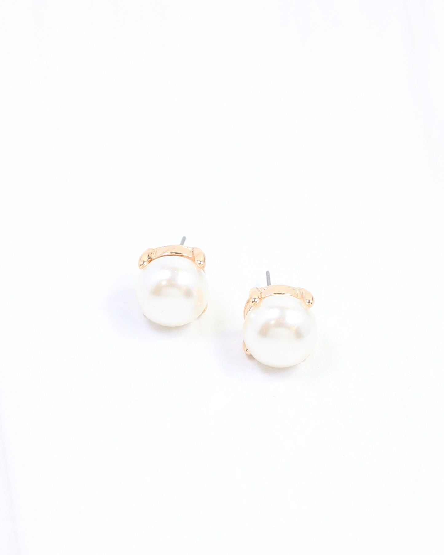 Cienna Pearl Stud Earring Cream