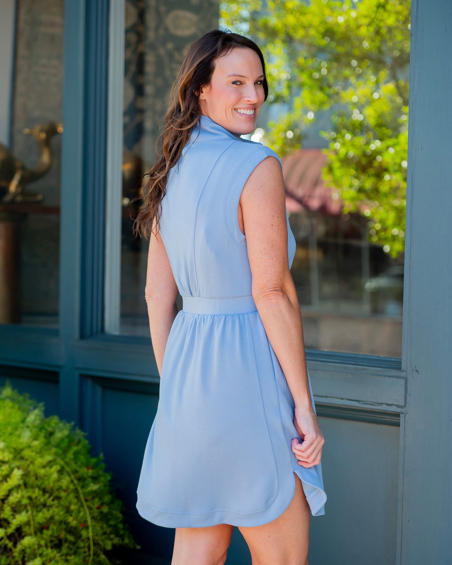 Julia Elevated Double Soft Knit Dress