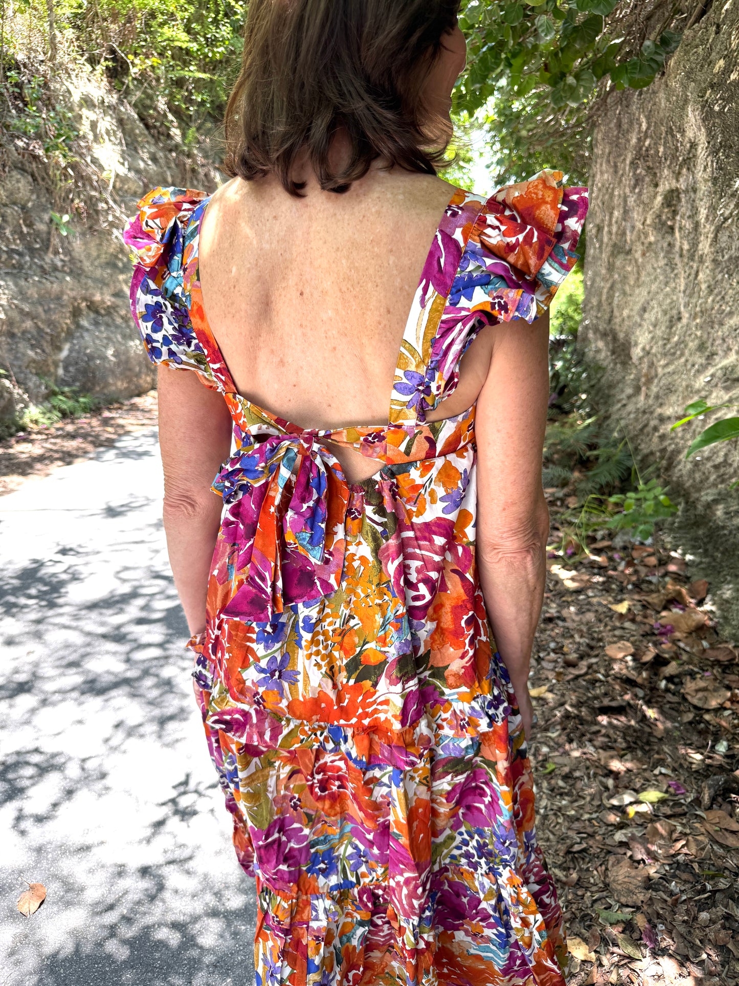 Mitchell Fall Floral Maxi Dress