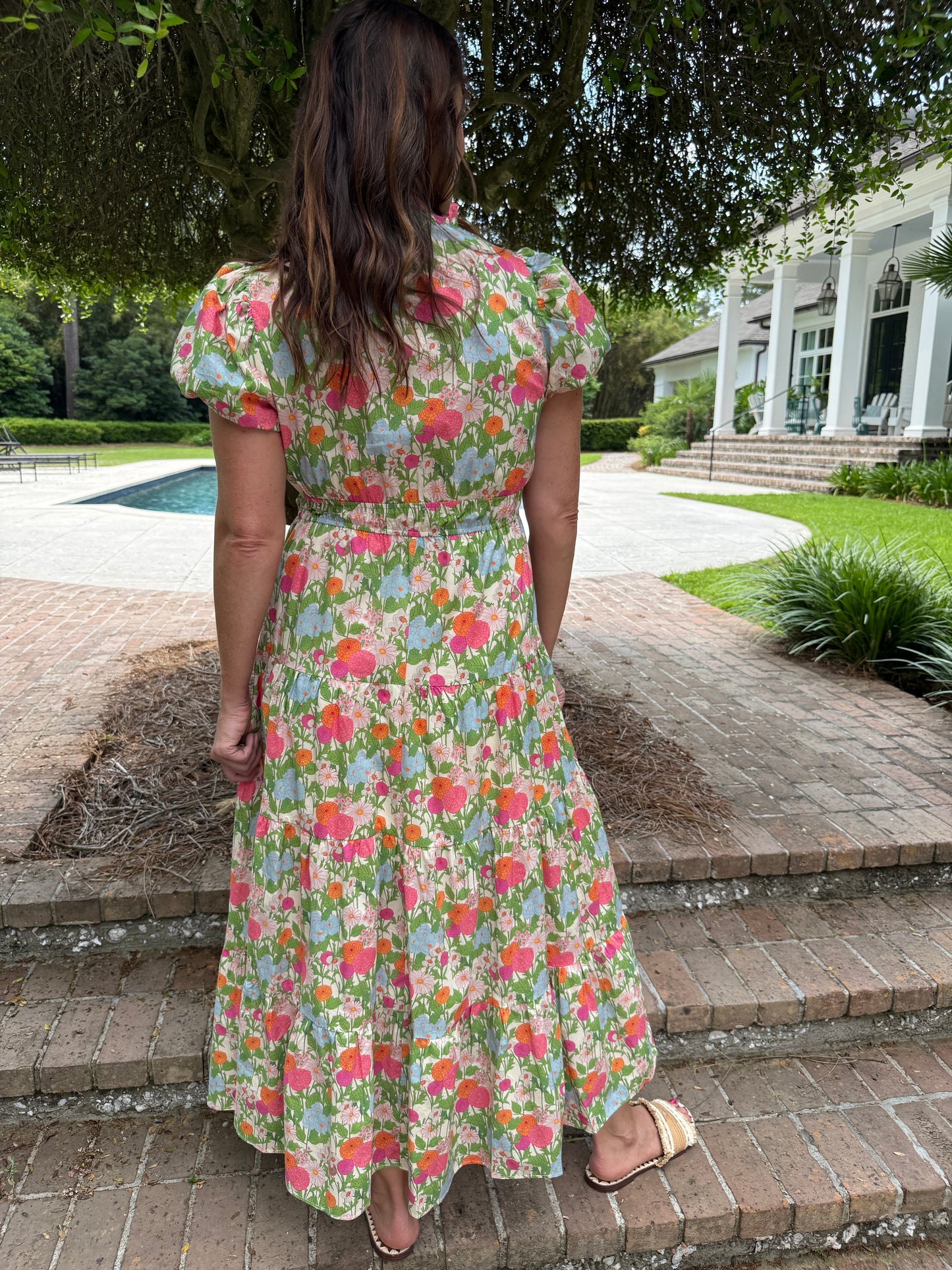 Merritt Floral Print Maxi