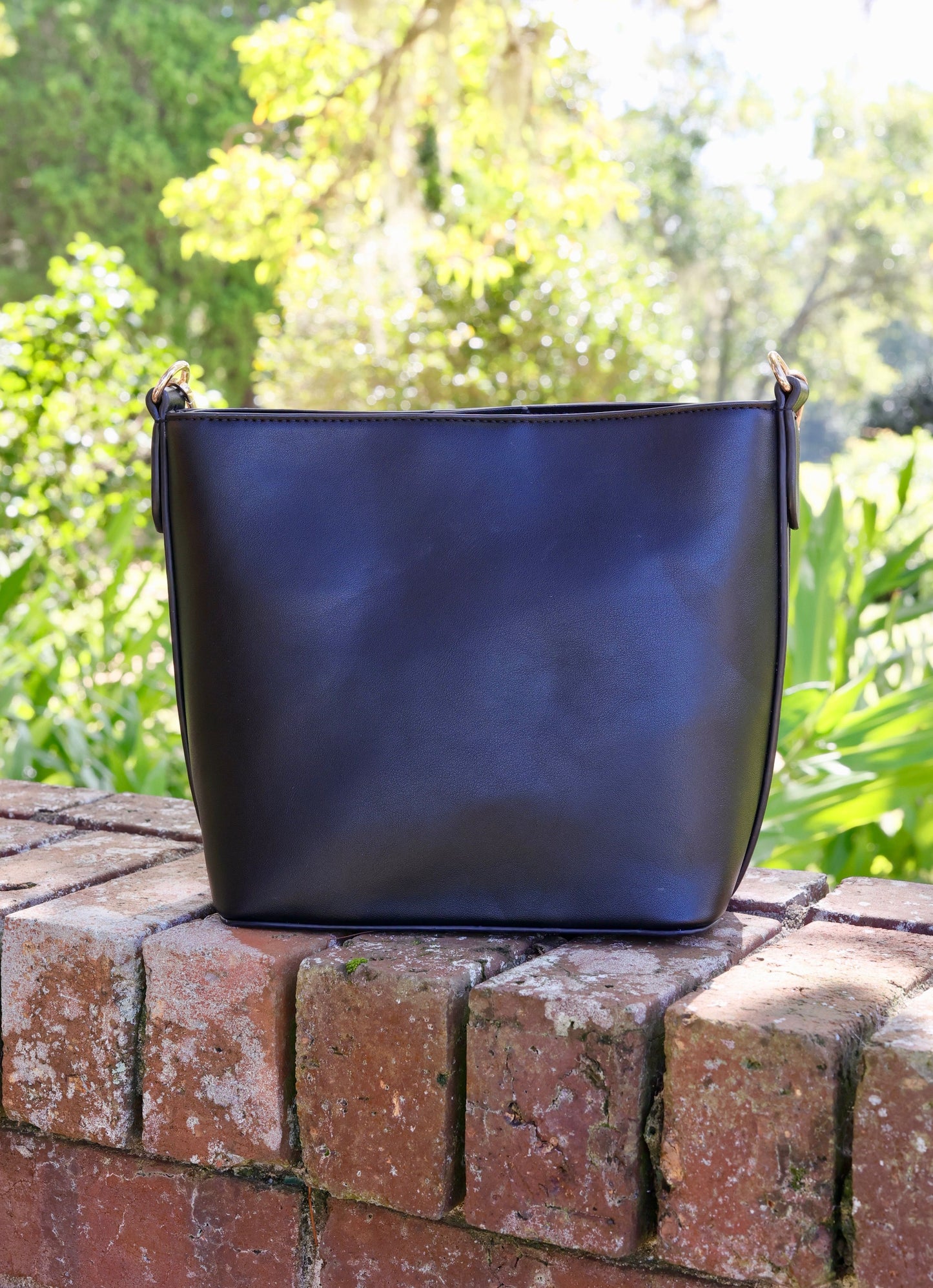 Brielle Bucket Bag Black