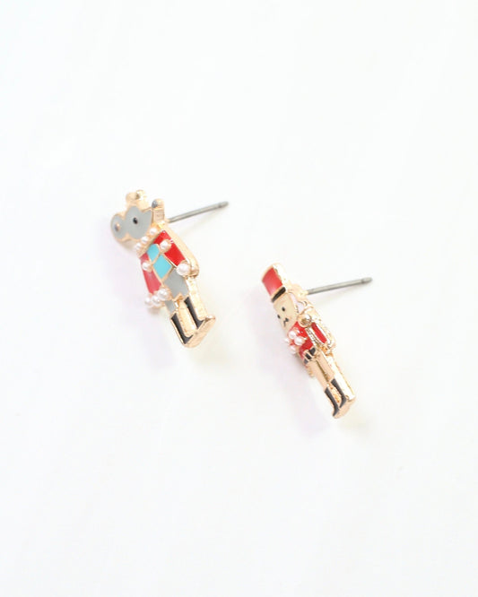 Nutcracker Suite Dreams Earring Red