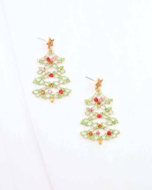 Noel Jeweled Christmas Tree Green