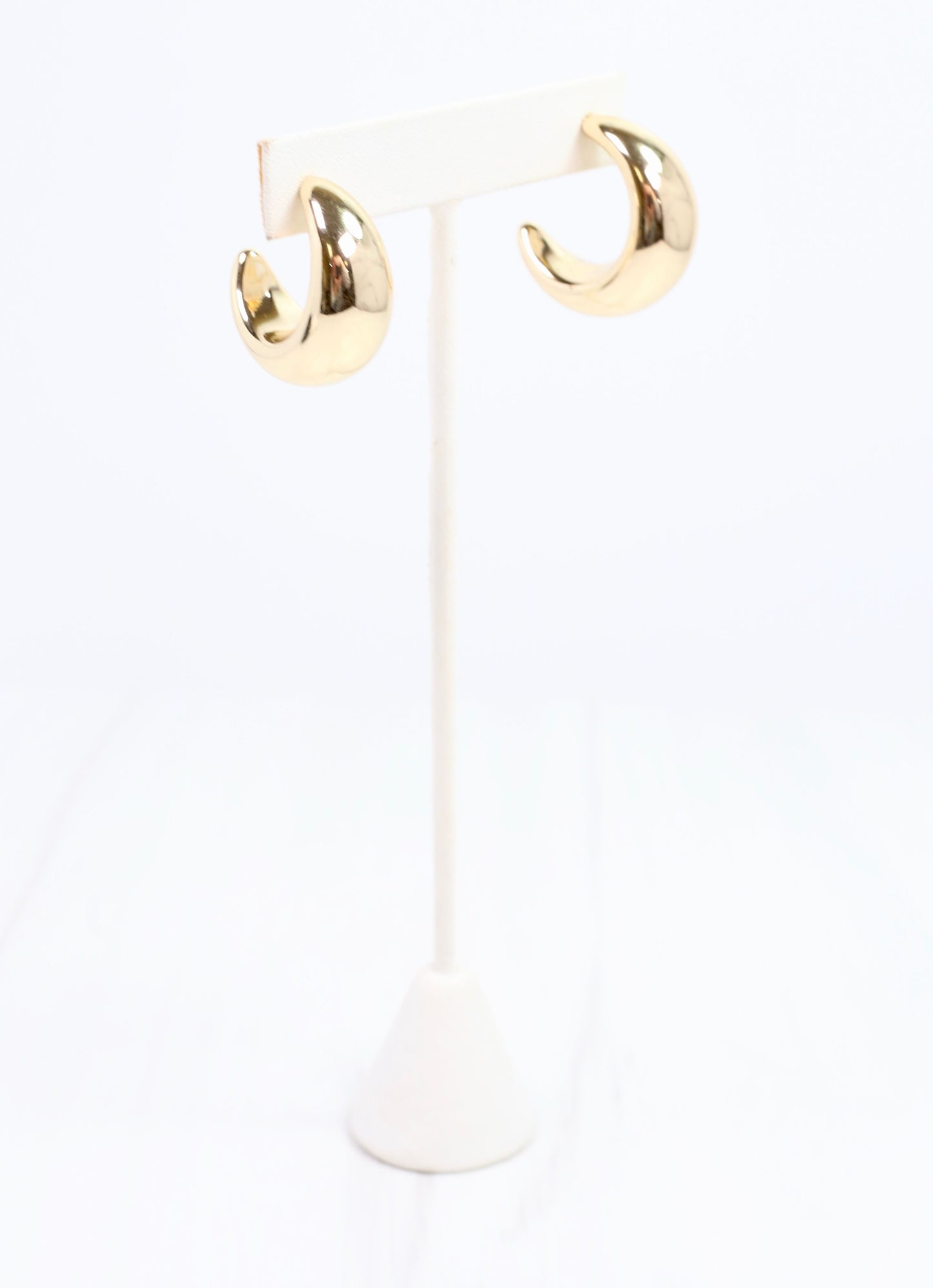 Frederique Hoop Earring Shiny Gold