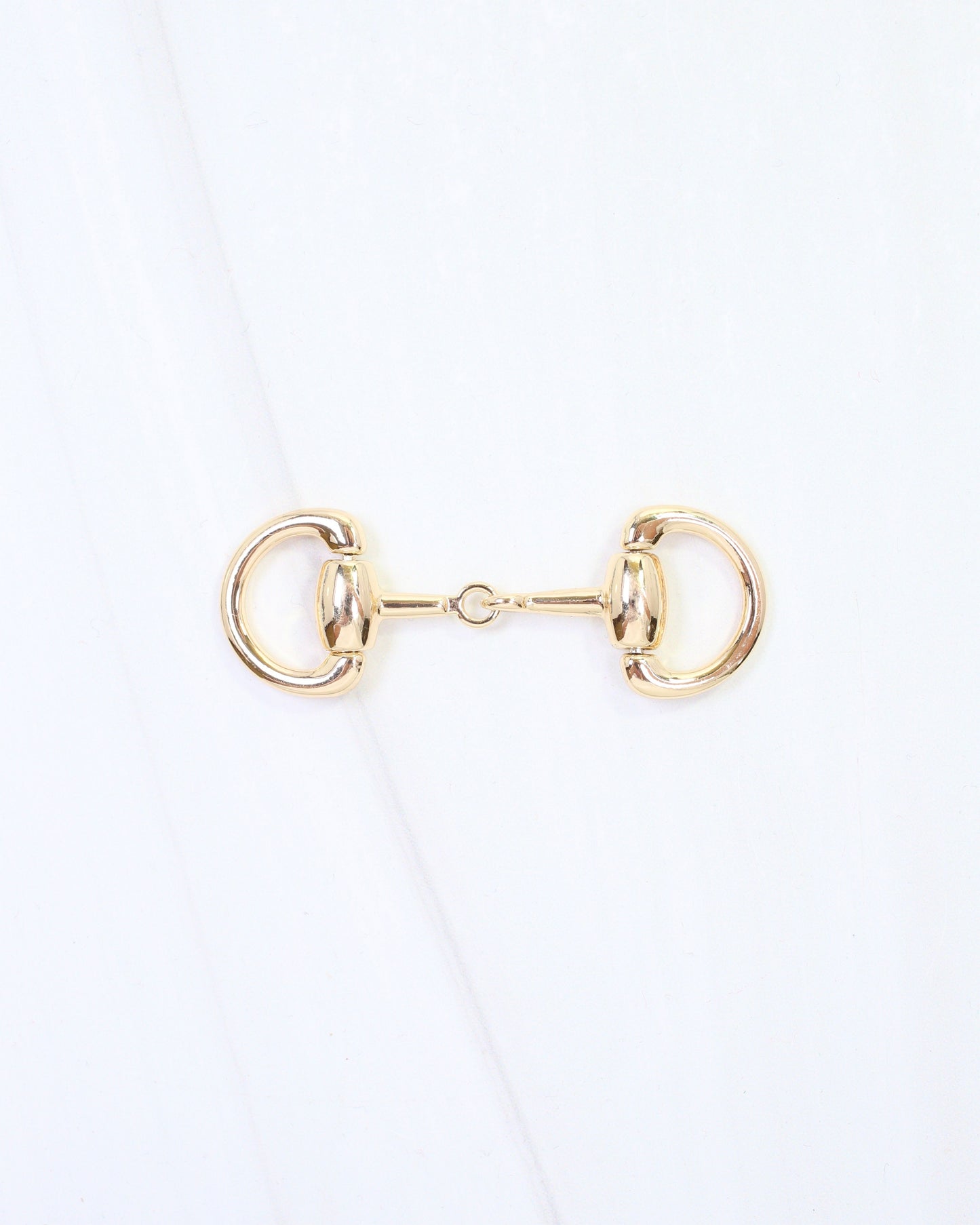 River Horsebit Scarf Slide Gold