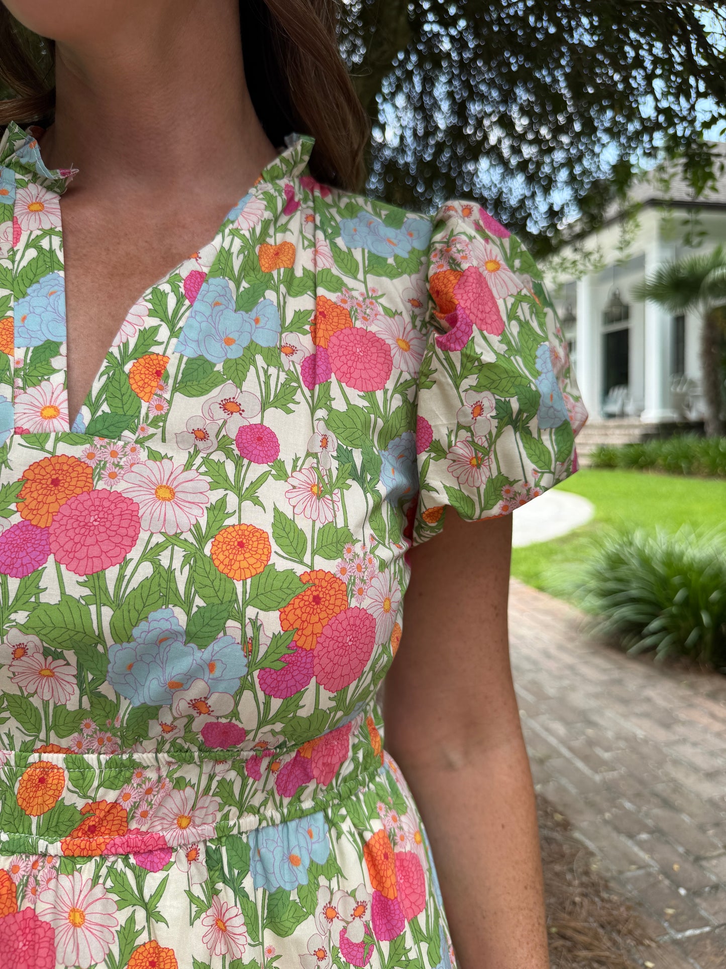 Merritt Floral Print Maxi
