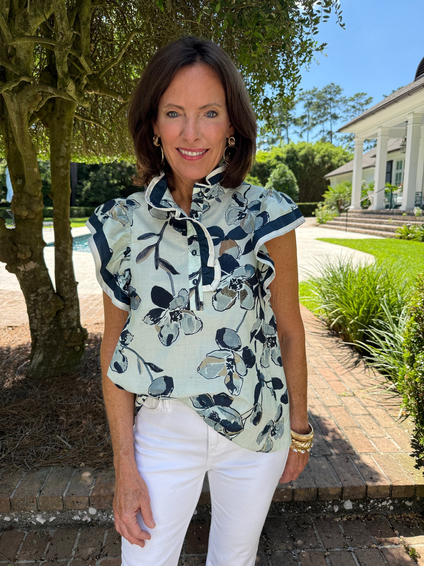 Chapman Floral Top