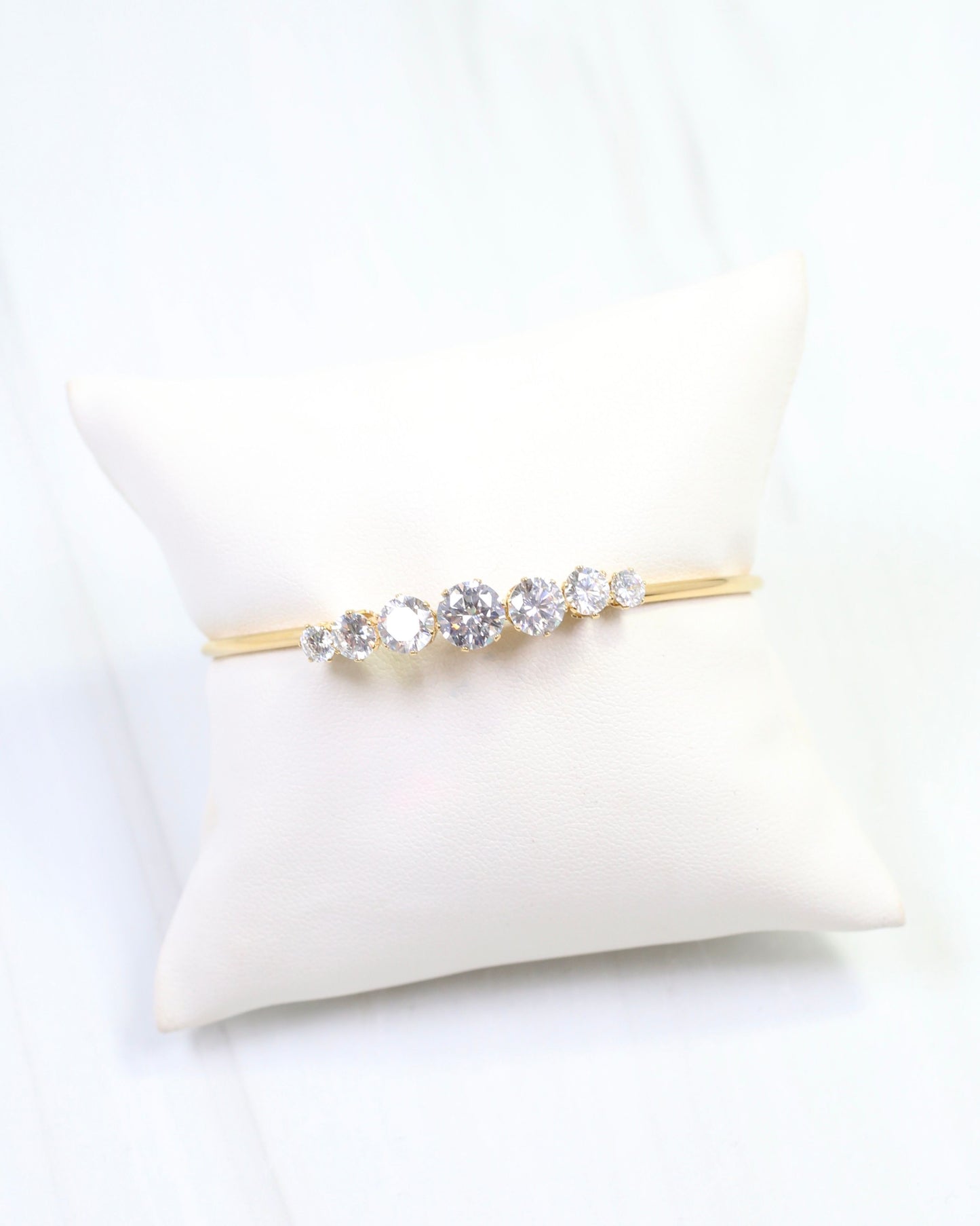 Dani CZ Cuff Bracelet WP Gold