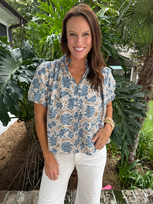 Kirksey Printed Top