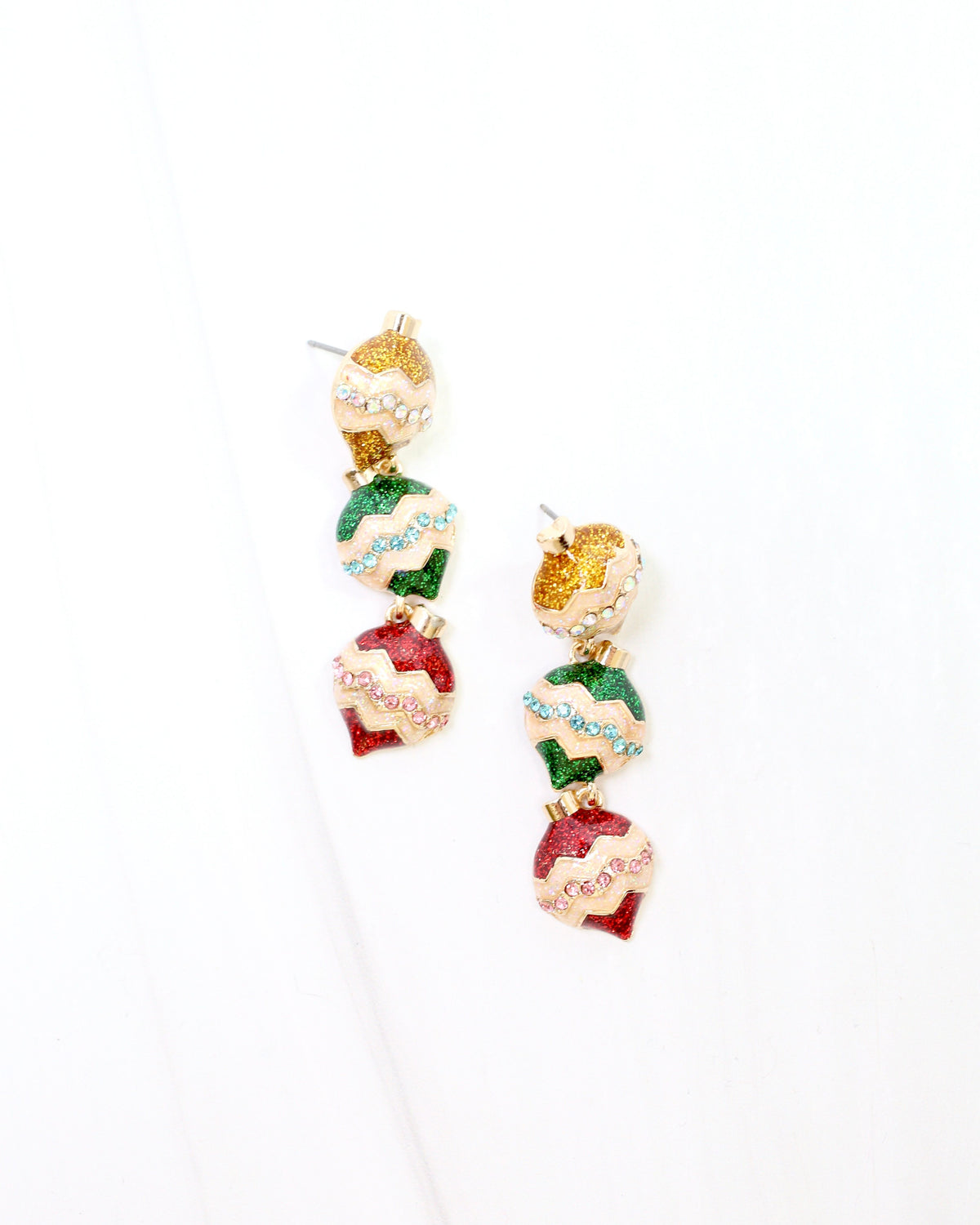 Obrien Ornament Earring Gold