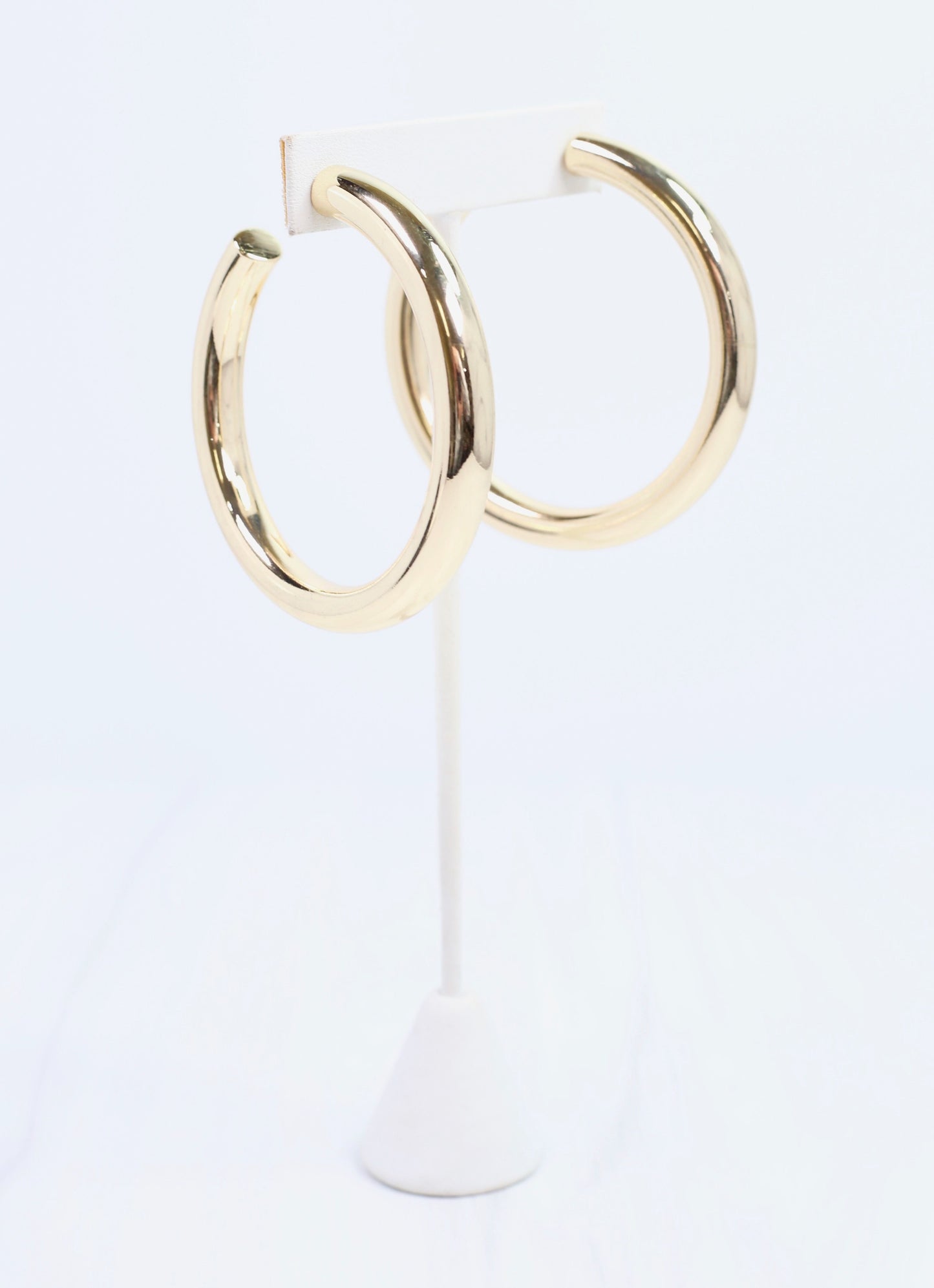 Chantell Hoop Earring Shiny Gold